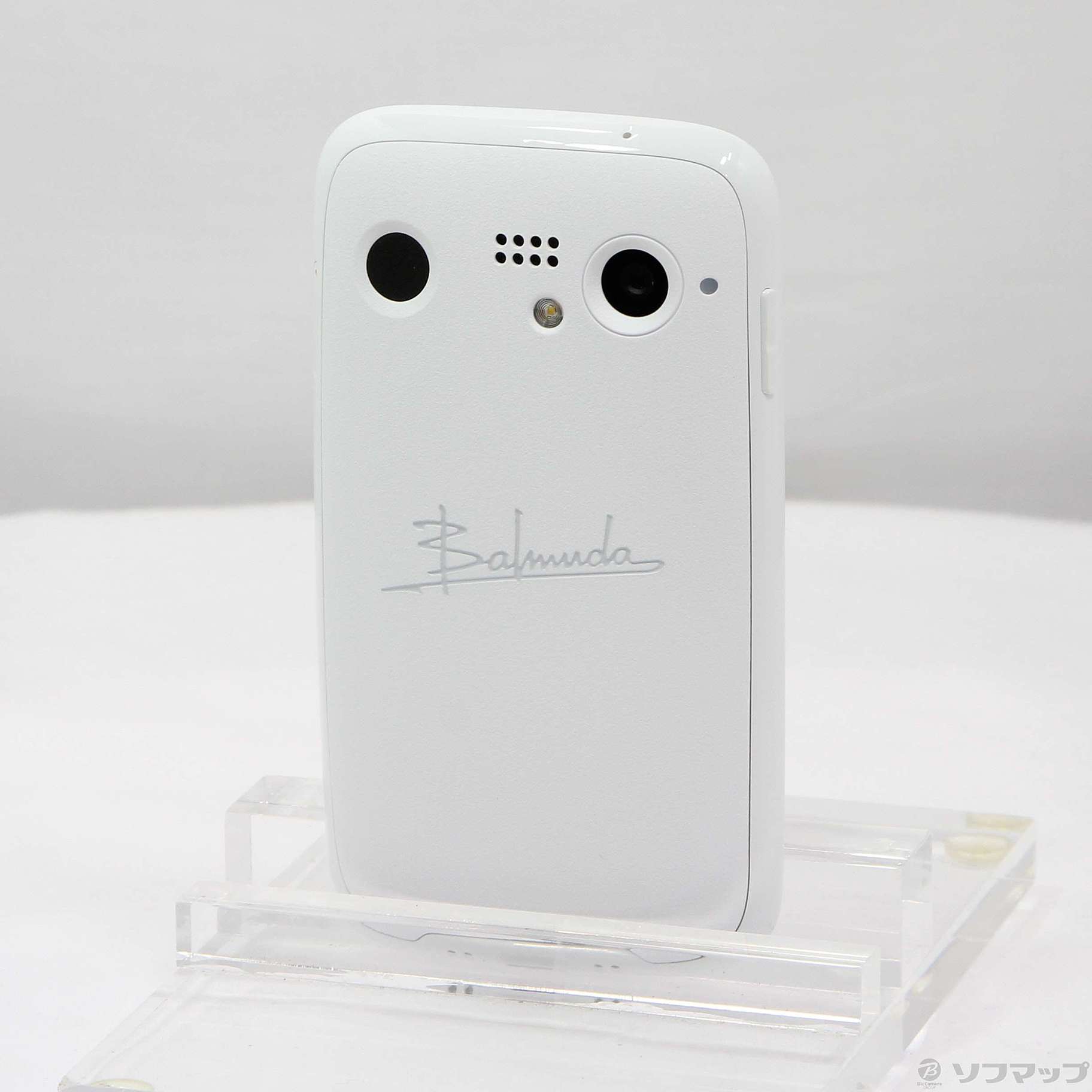 中古】BALMUDA Phone 128GB ホワイト X01A-WH SIMフリー ...