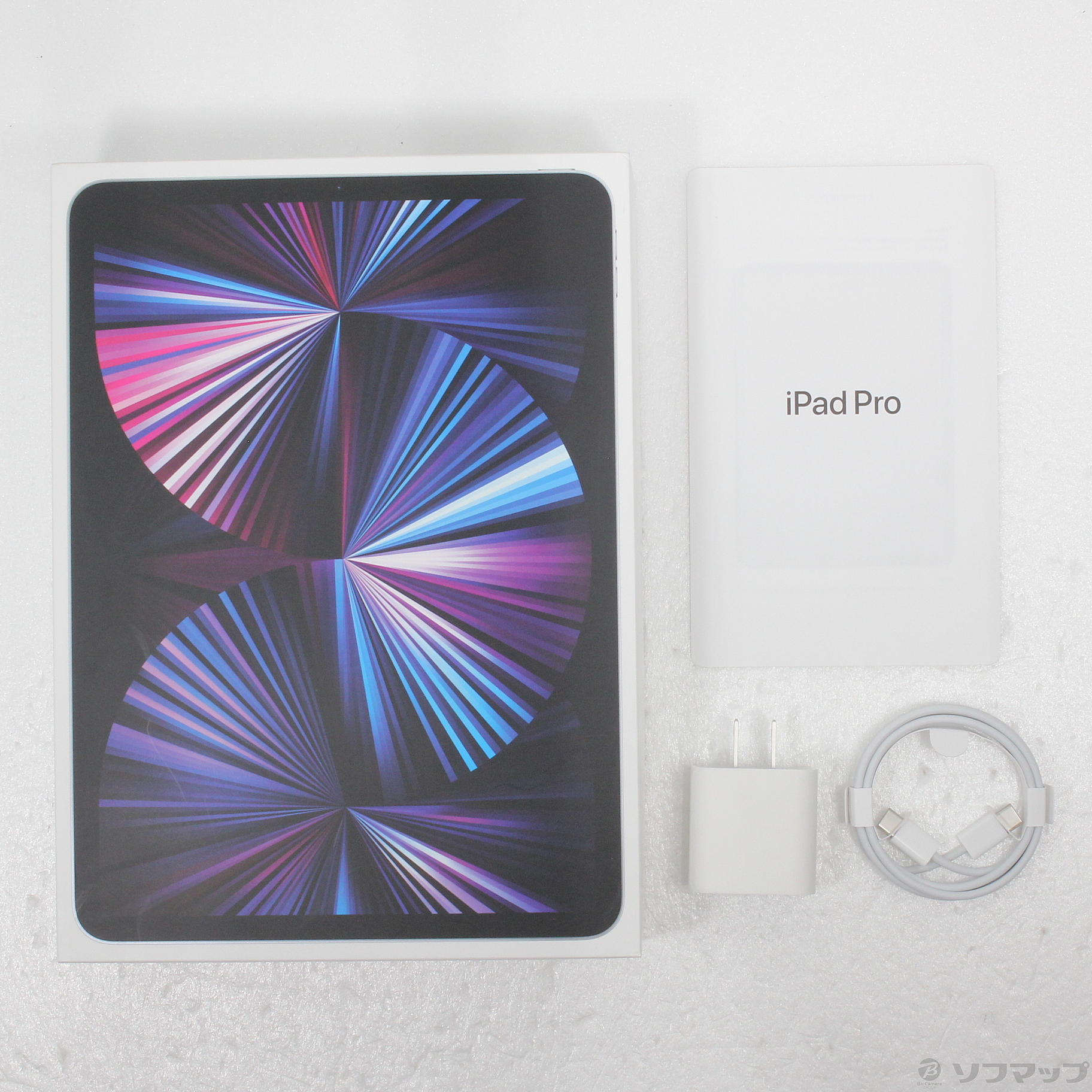 中古】iPad Pro 11インチ 第3世代 256GB シルバー MHQV3J／A Wi-Fi