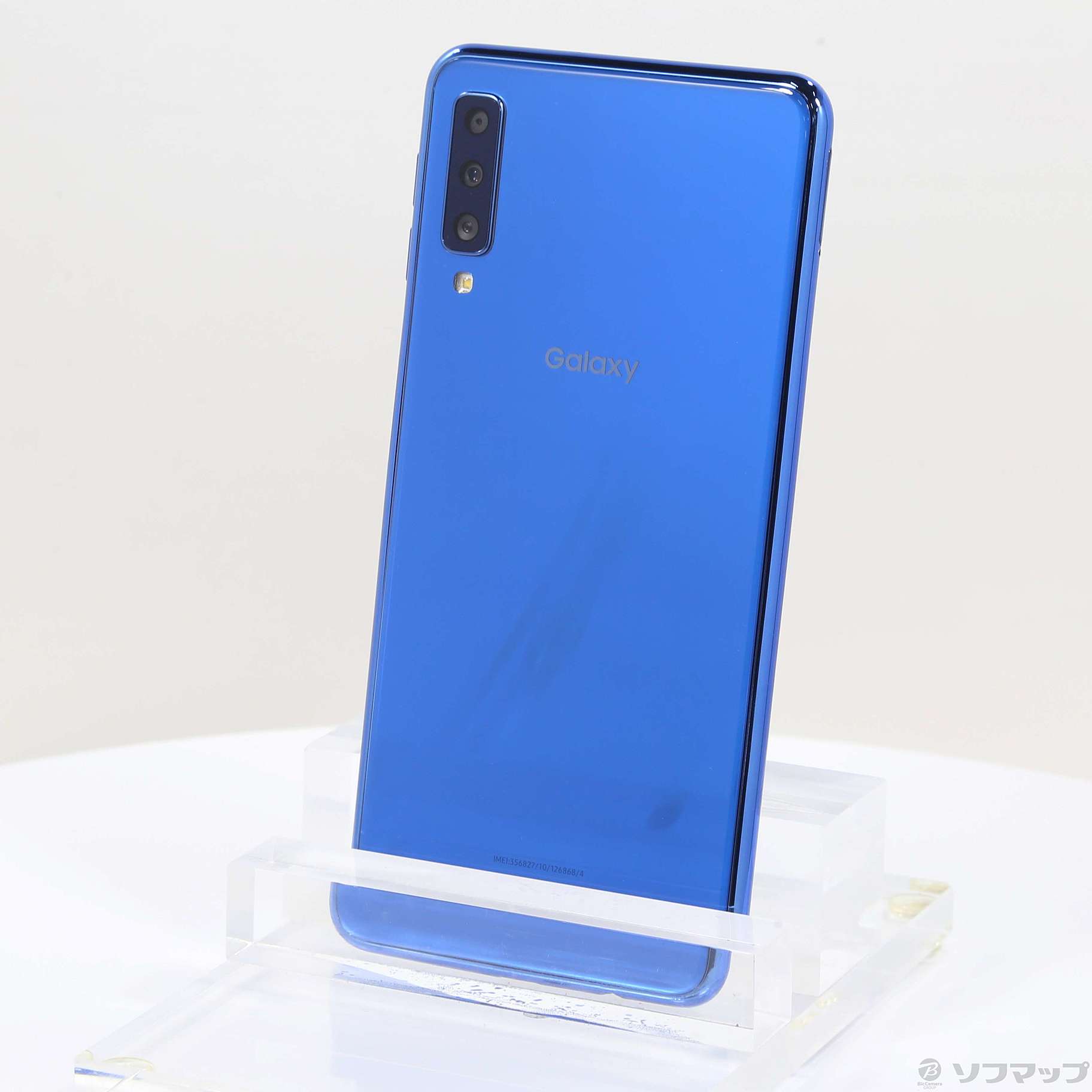 SAMSUNG Galaxy A7 ブルー SM-A750C SIMフリー - スマートフォン本体