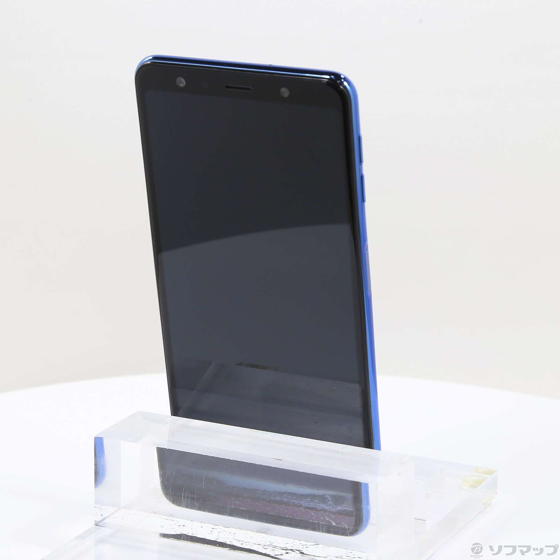 中古】GALAXY A7 楽天版 64GB ブルー SM-A750C SIMフリー