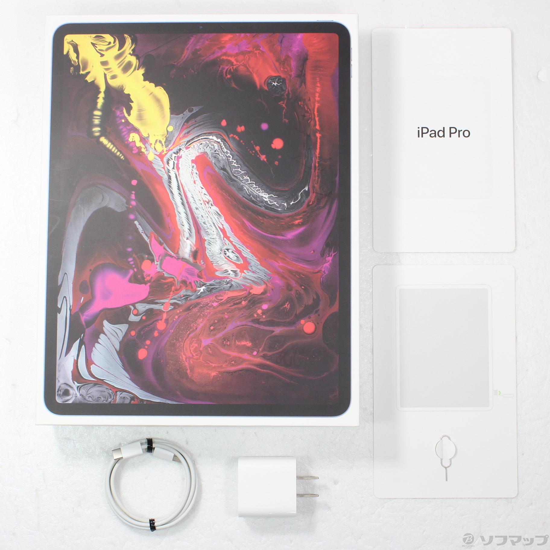 中古】iPad Pro 12.9インチ 第3世代 64GB スペースグレイ MTHJ2J／A au