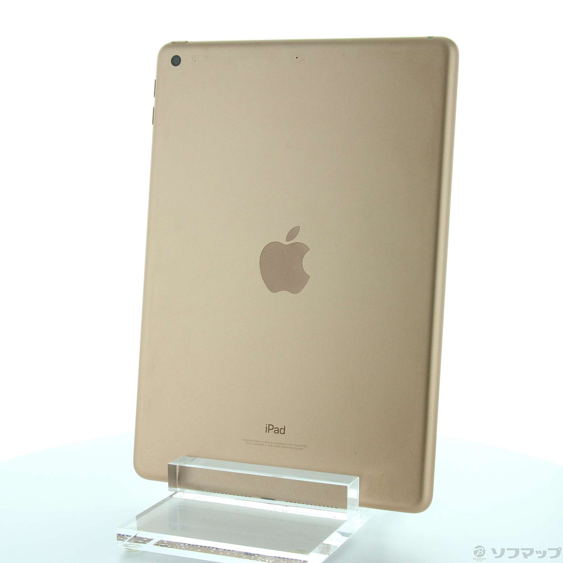 中古】iPad 第6世代 32GB ゴールド NRJN2J／A Wi-Fi