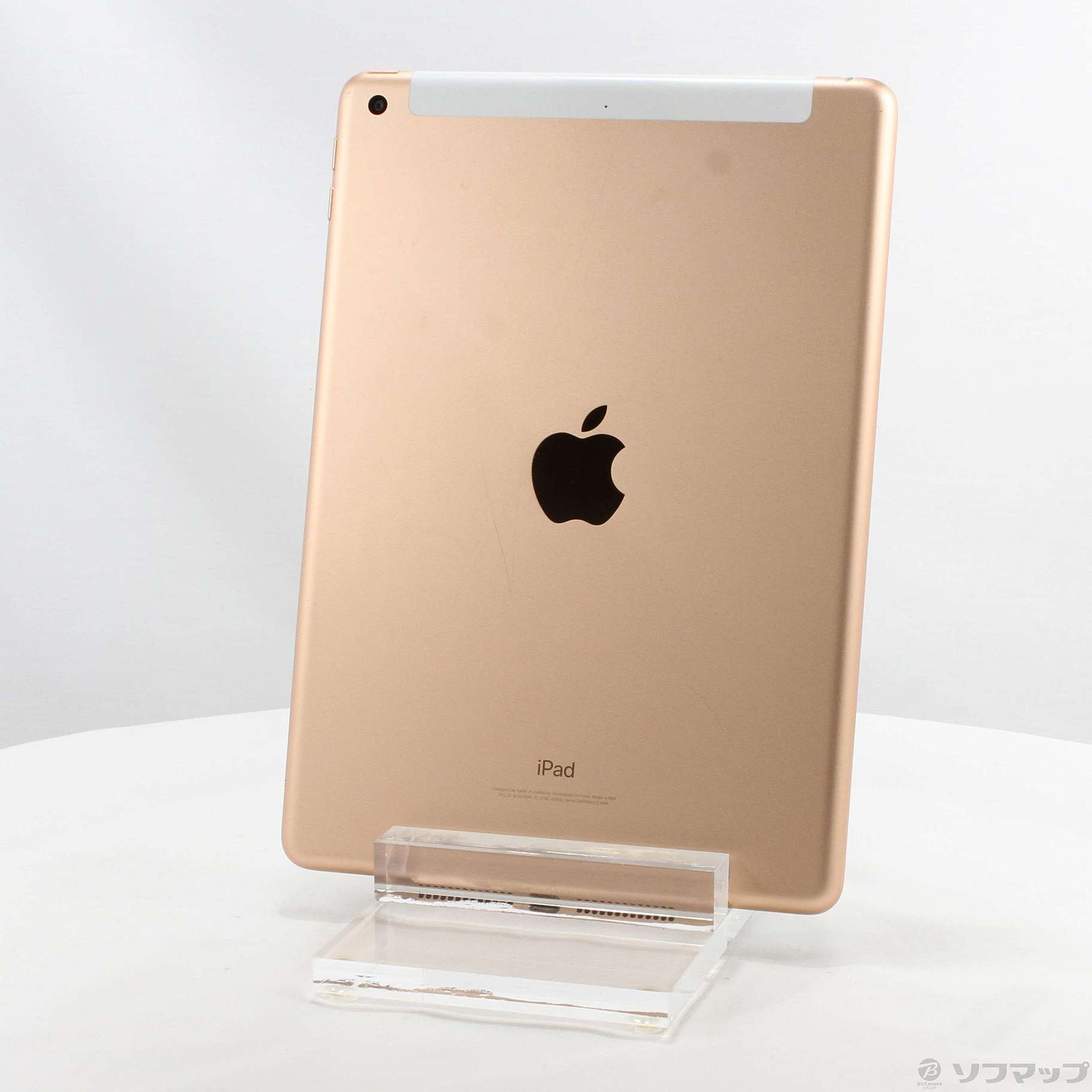 中古】iPad 第6世代 128GB ゴールド MRM22J／A SoftBankロック解除SIM