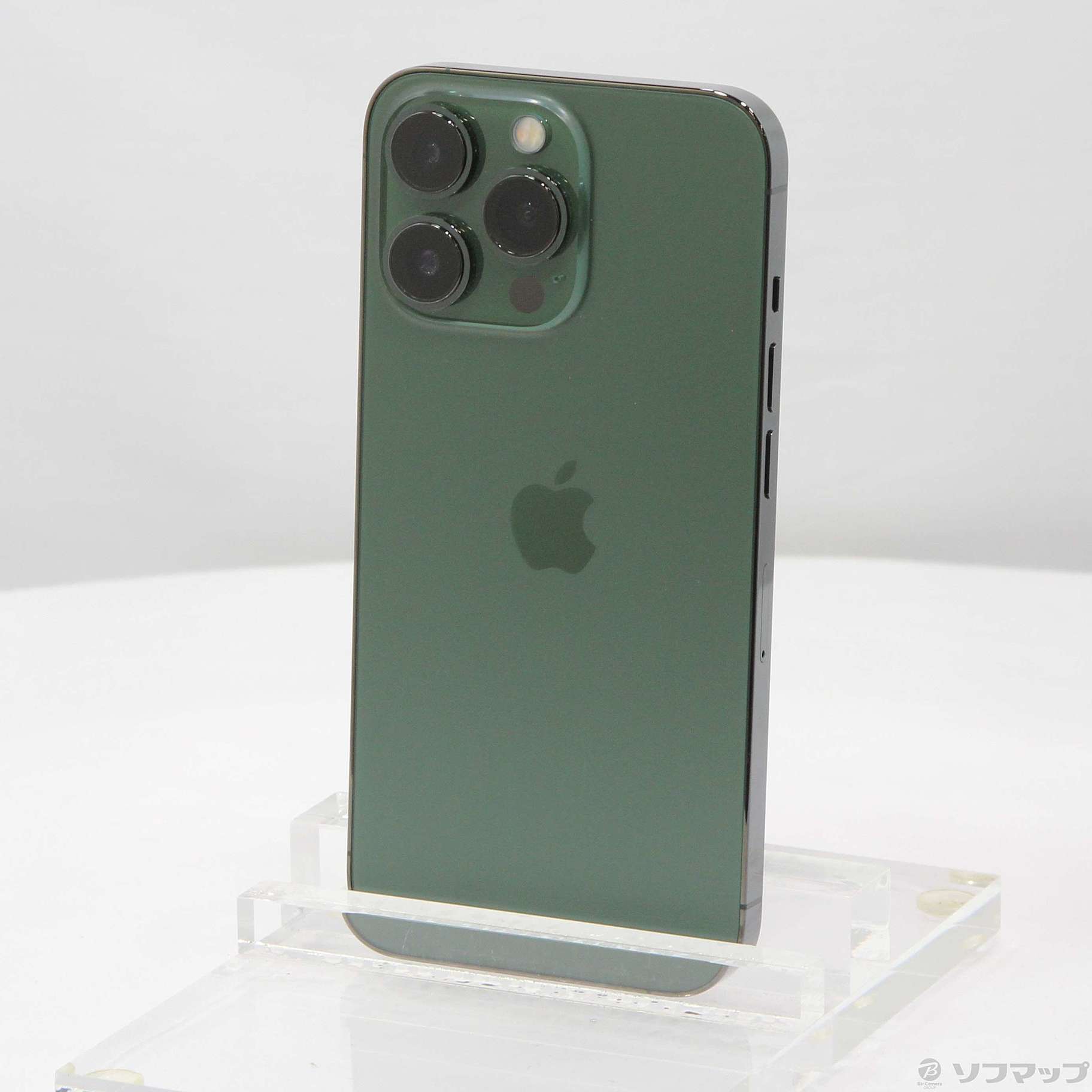 中古】iPhone13 Pro 128GB アルパイングリーン MNDX3J／A SIMフリー 