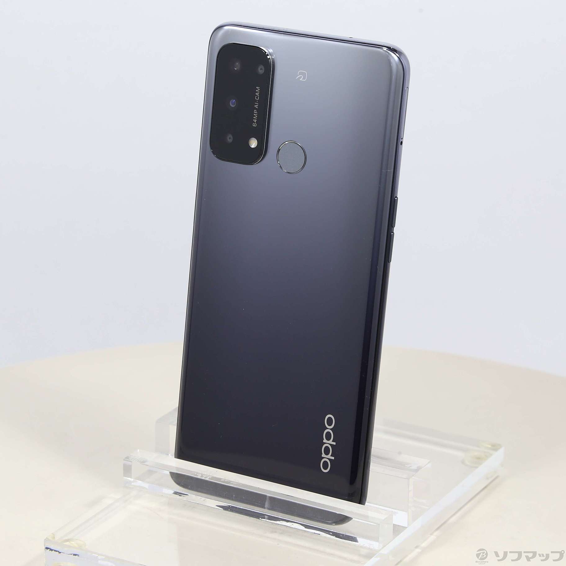 中古】OPPO Reno5 A 128GB シルバーブラック CPH2199 SIMフリー