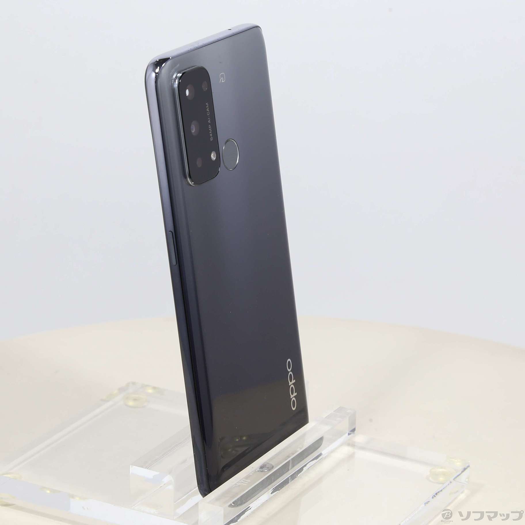 中古】OPPO Reno5 A 128GB シルバーブラック CPH2199 SIMフリー