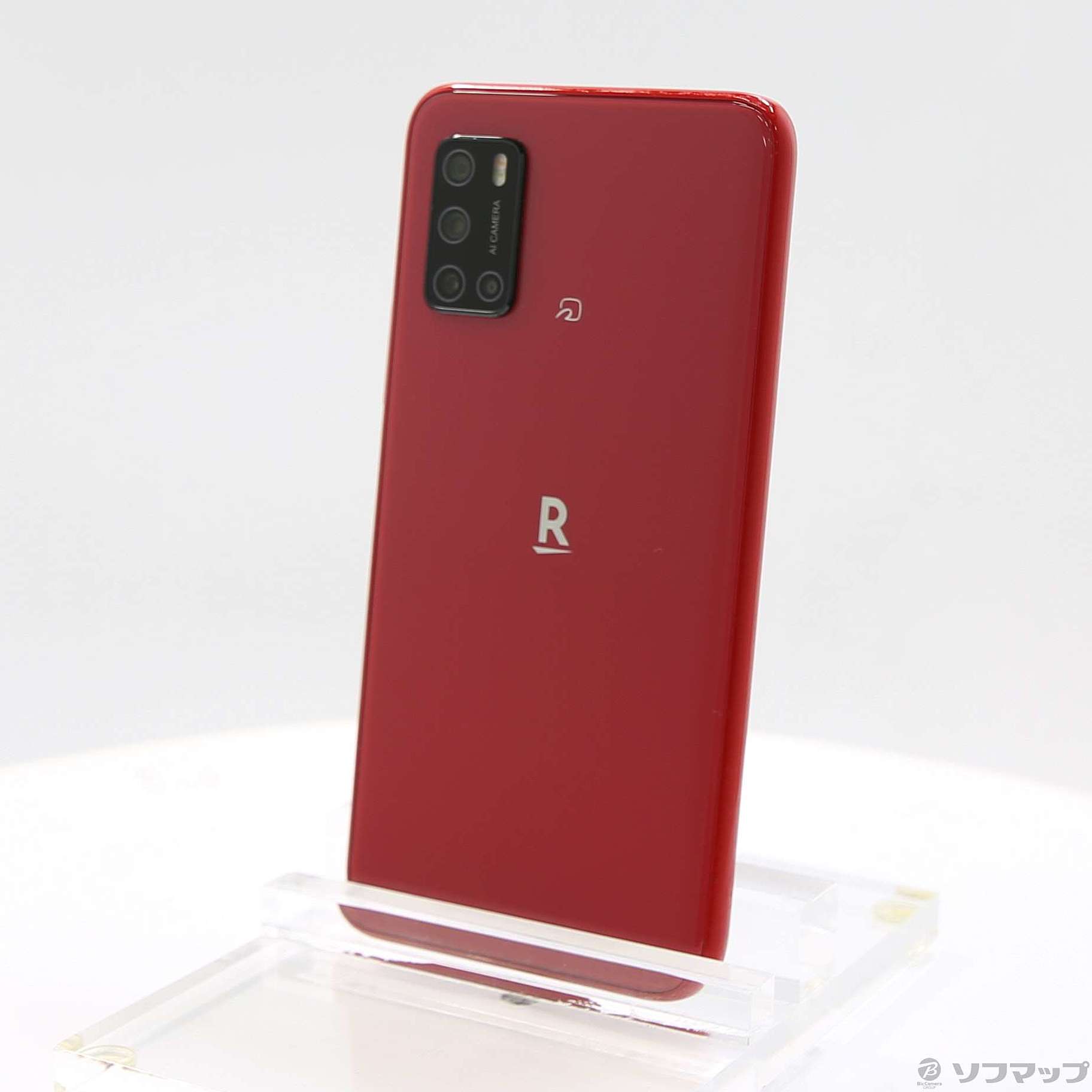 中古】Rakuten BIG s 128GB クリムゾンレッド 3917JR SIMフリー