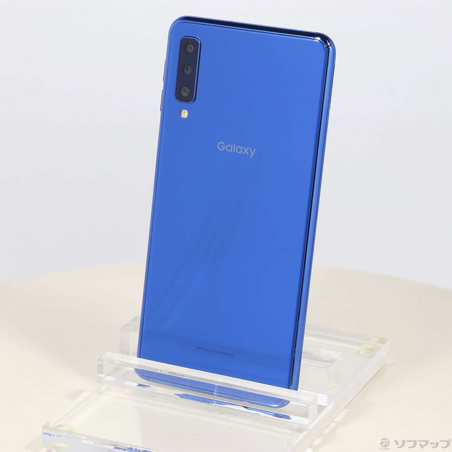 Galaxy機種対応機種SAMSUNG Galaxy A7 ブルー SM-A750C SIMフリー美品！
