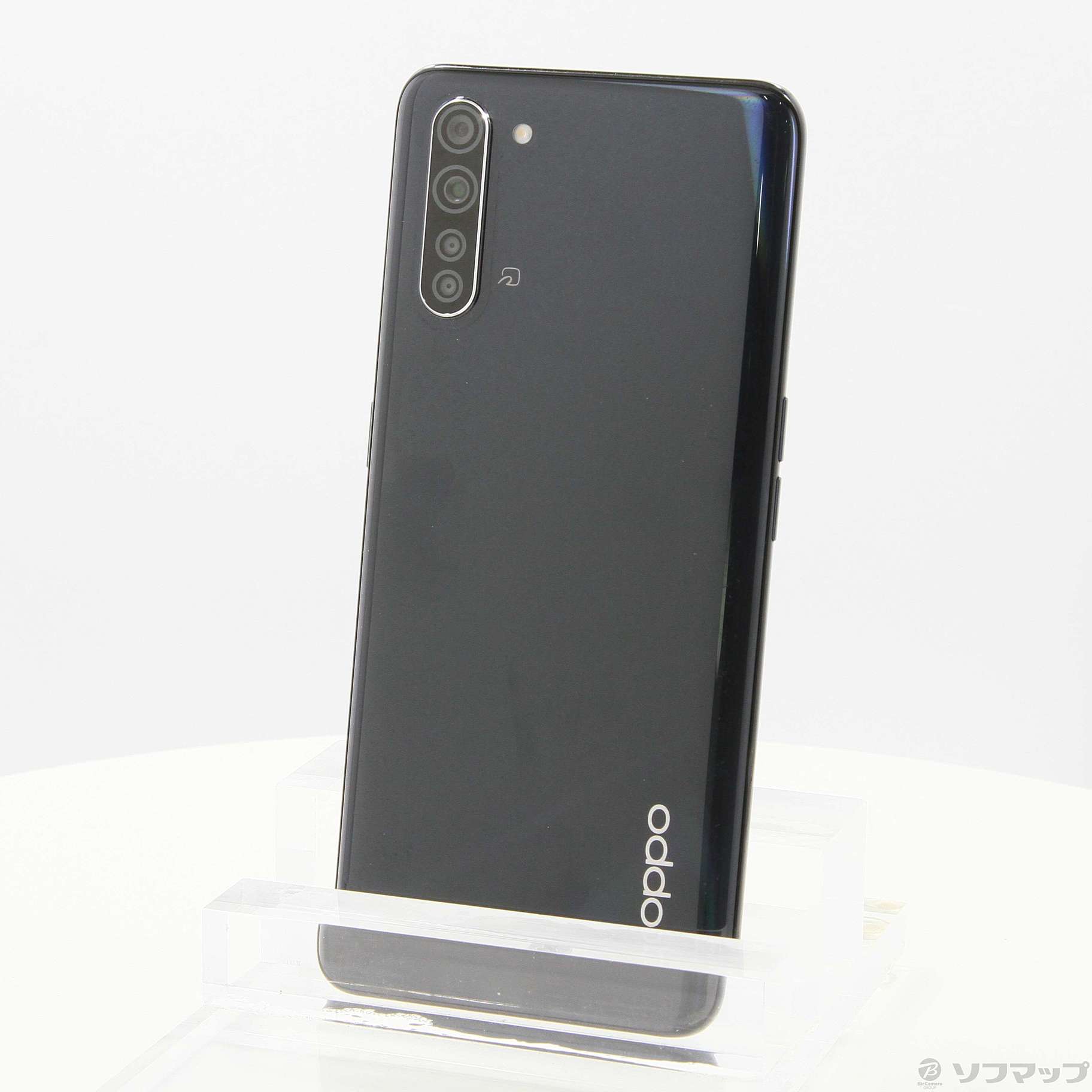 中古】OPPO Reno3 A 128GB ブラック A002OP Y!mobileロック解除SIM