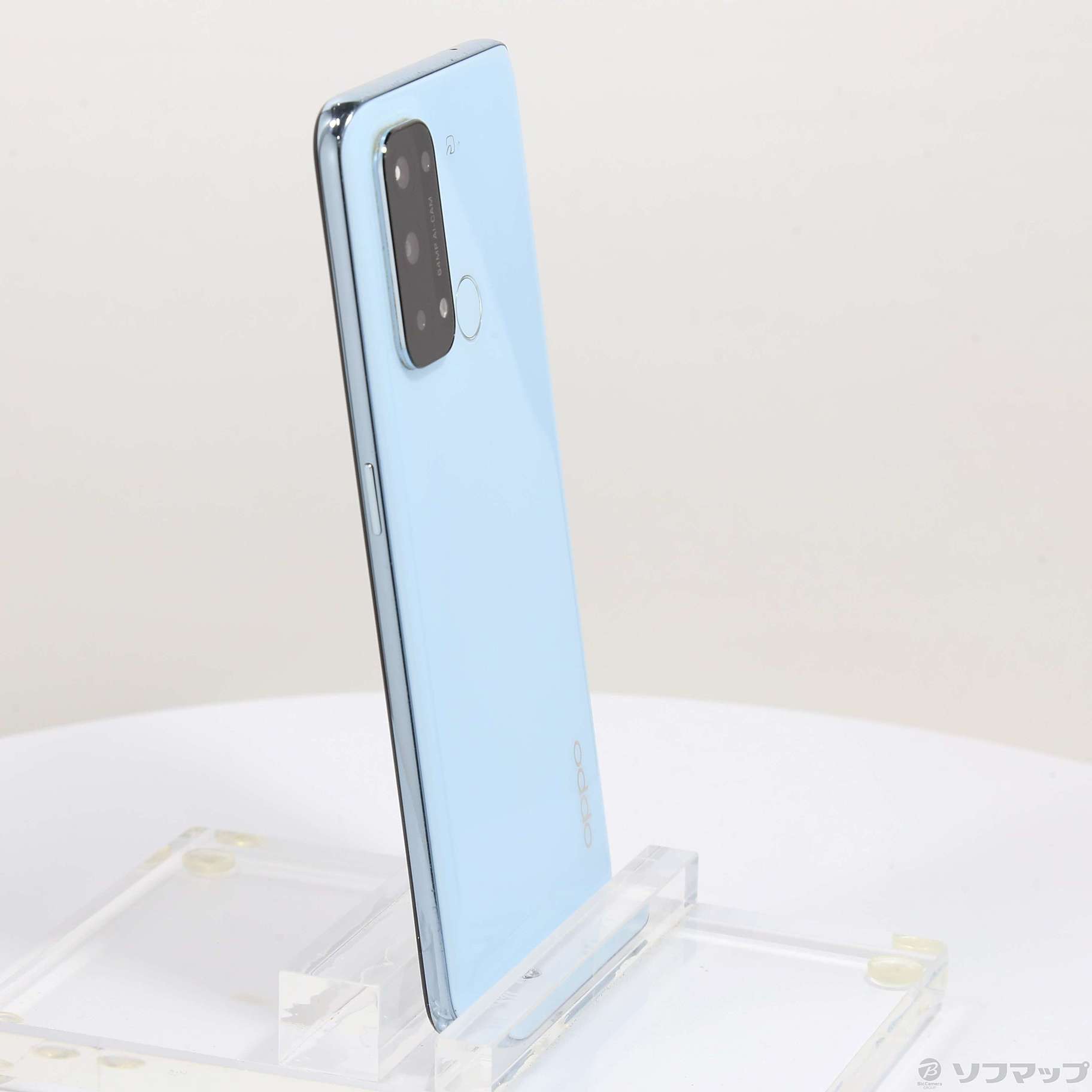 中古】OPPO Reno5 A 128GB アイスブルー A101OP Y!mobile