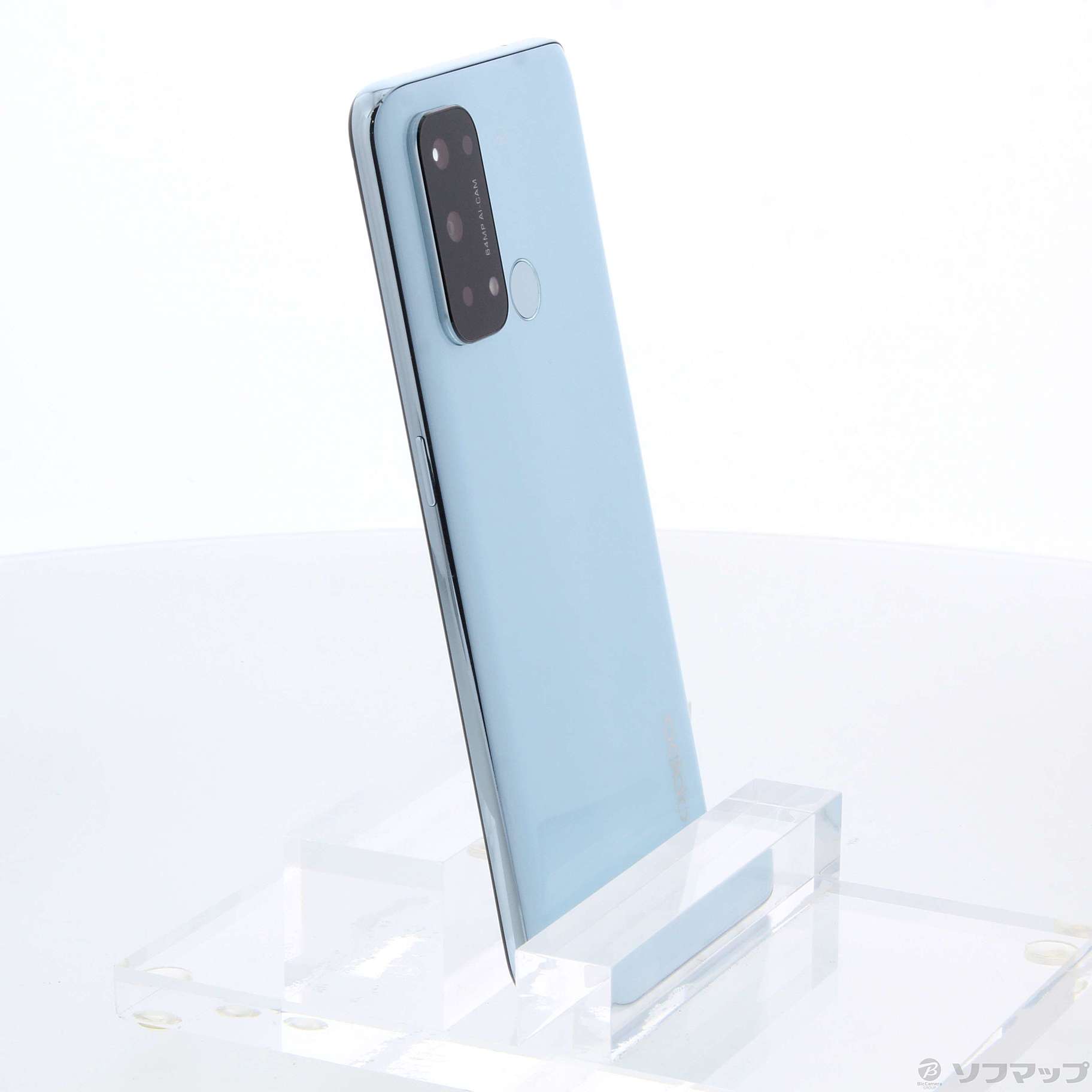 中古】OPPO Reno5 A 128GB アイスブルー A101OP Y!mobile