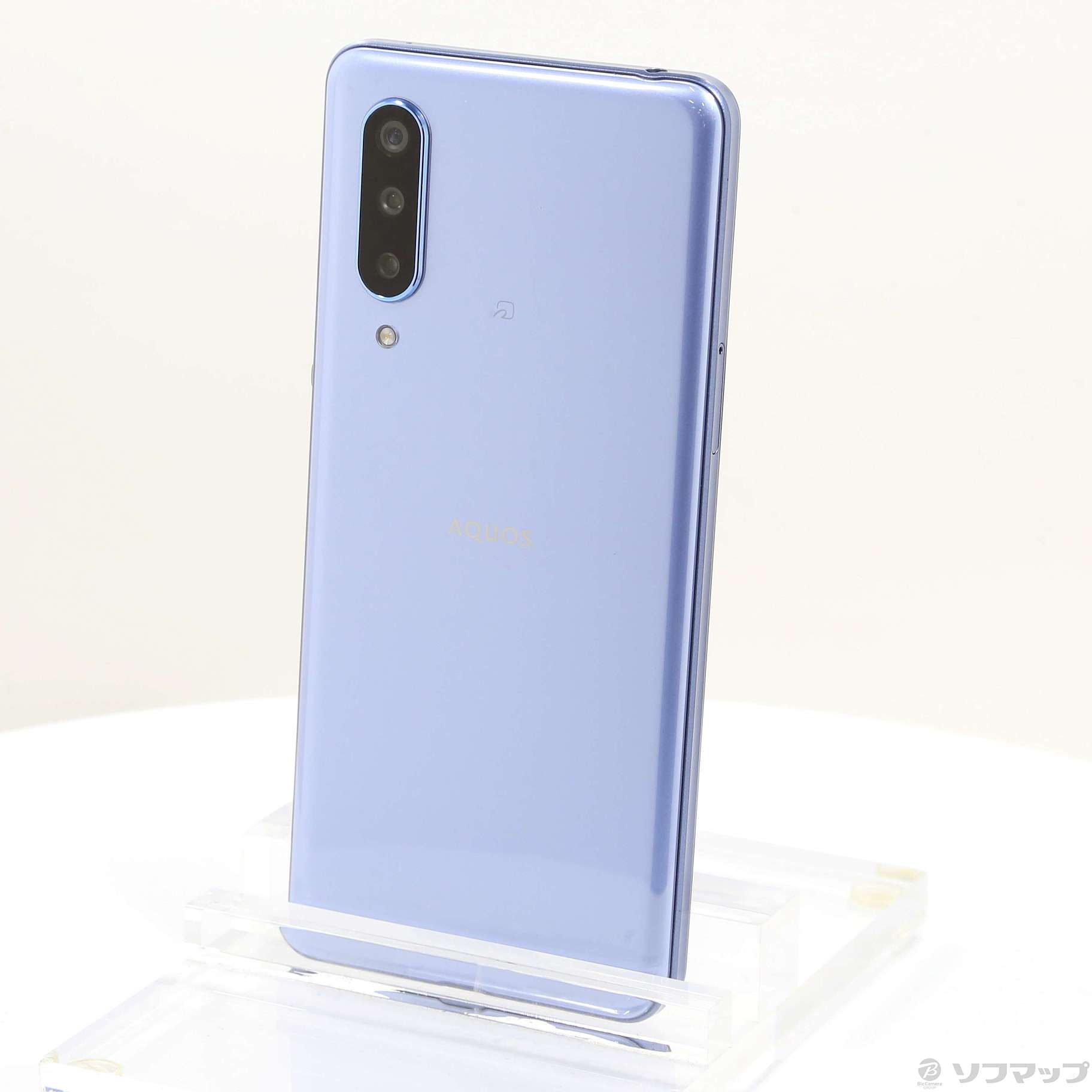 中古】AQUOS zero5G basic 64GB ブルー A002SH SoftBankロック解除SIM