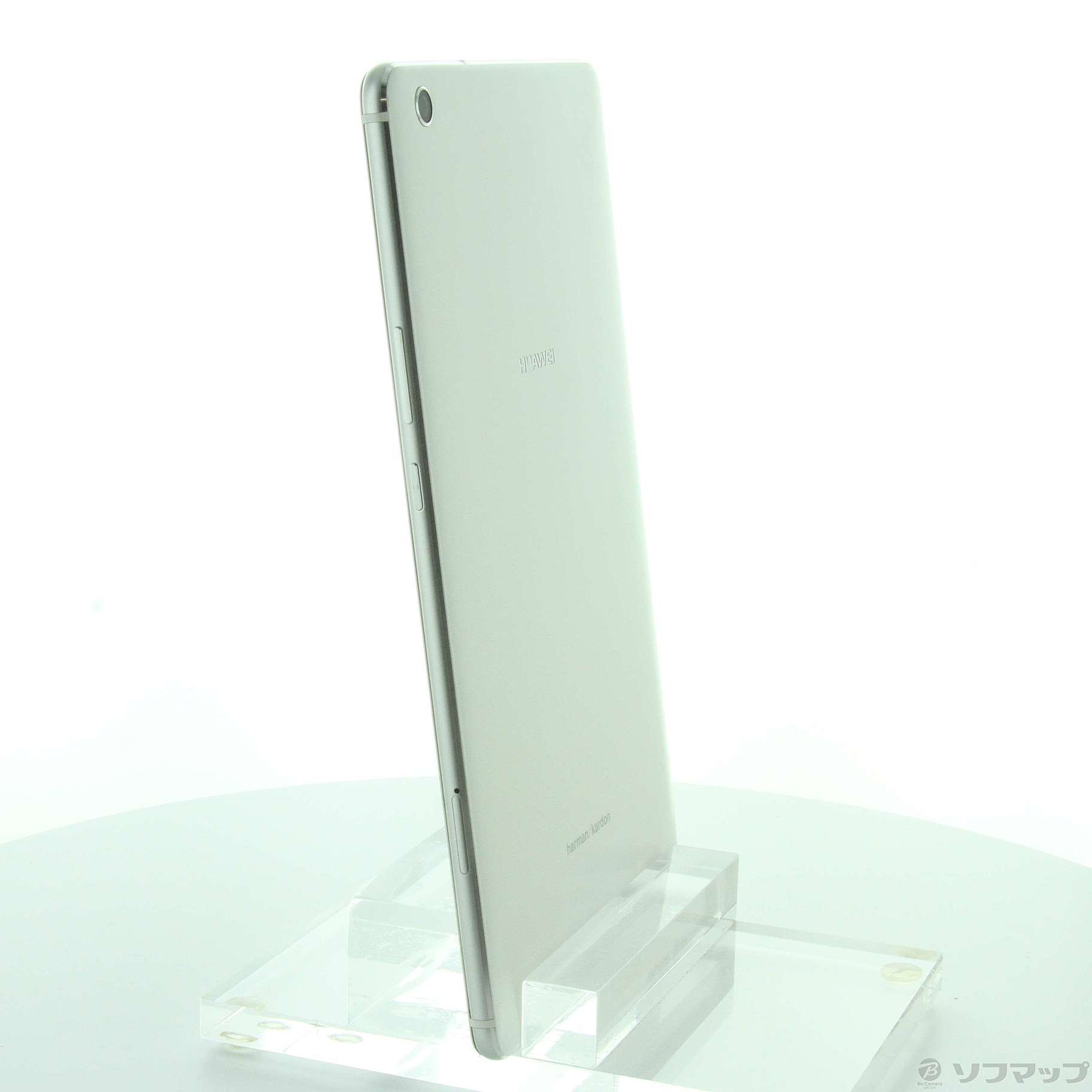 中古】MediaPad M3 Lite s 16GB ホワイト 701HW SoftBankロック解除SIM ...