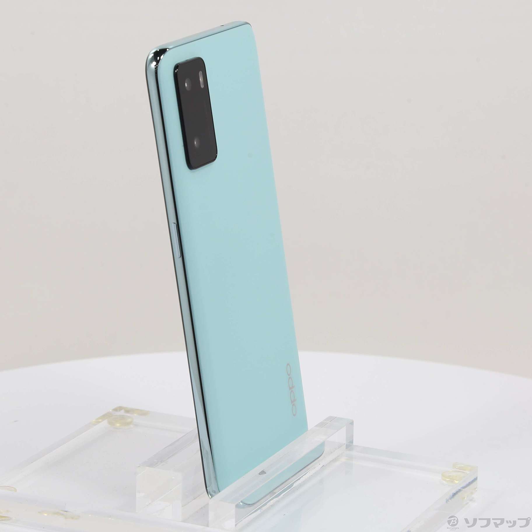 ネットワーク制限○ OPPO A55s 5G グリーン