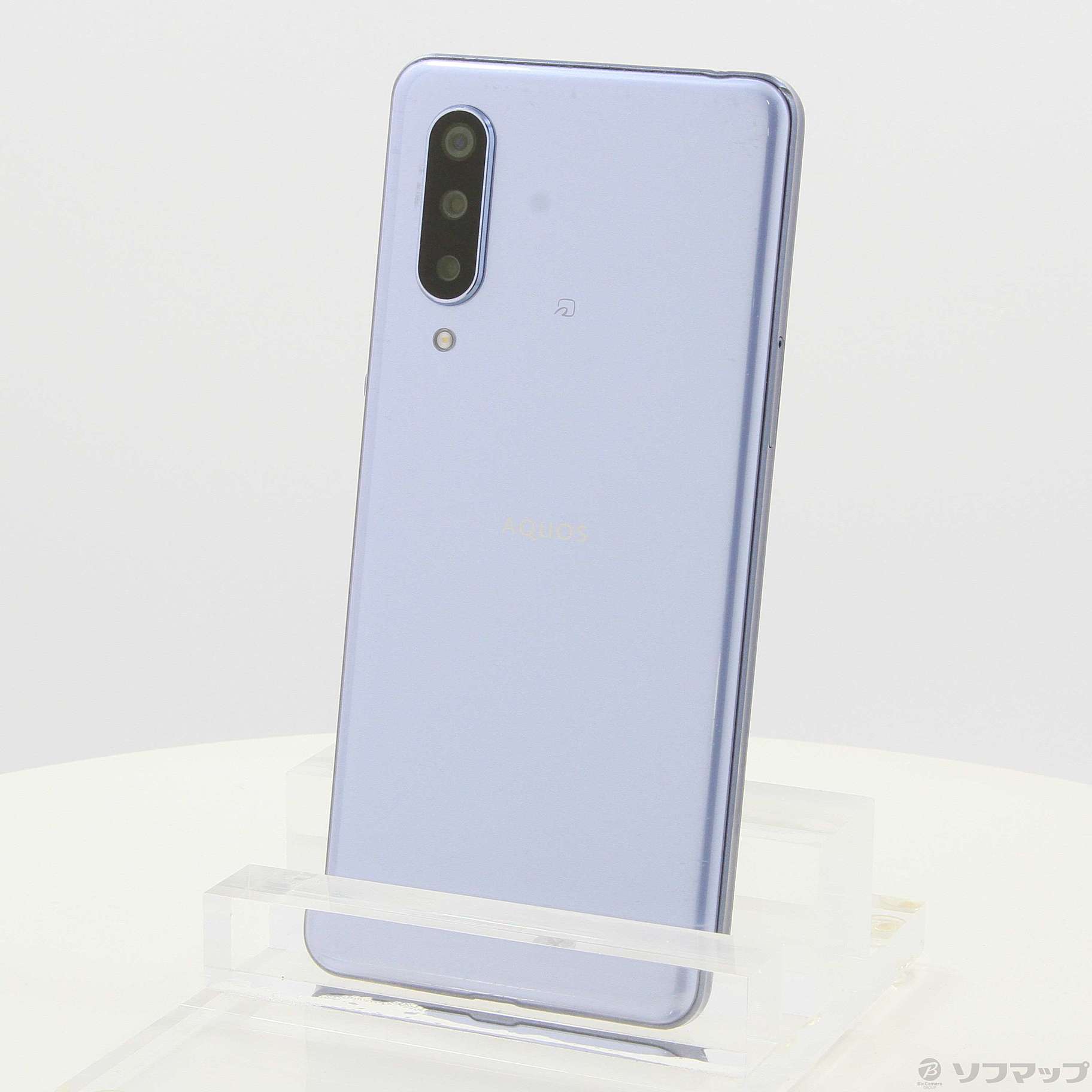 中古】AQUOS zero5G basic 64GB ブルー A002SH SoftBankロック解除SIM