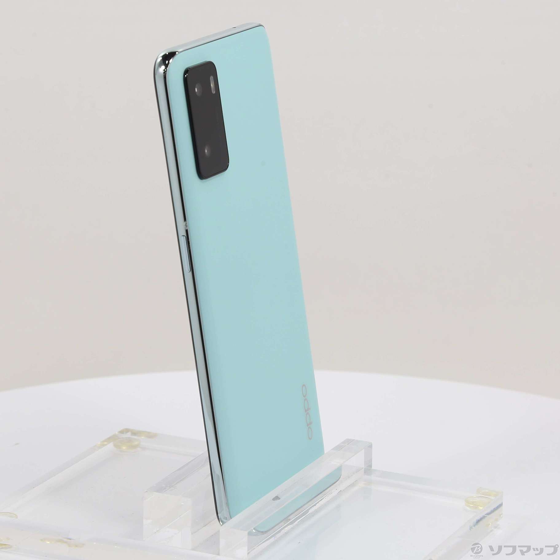 中古】OPPO A55s 5G 64GB グリーン A102OP SoftBank 〔ネットワーク 