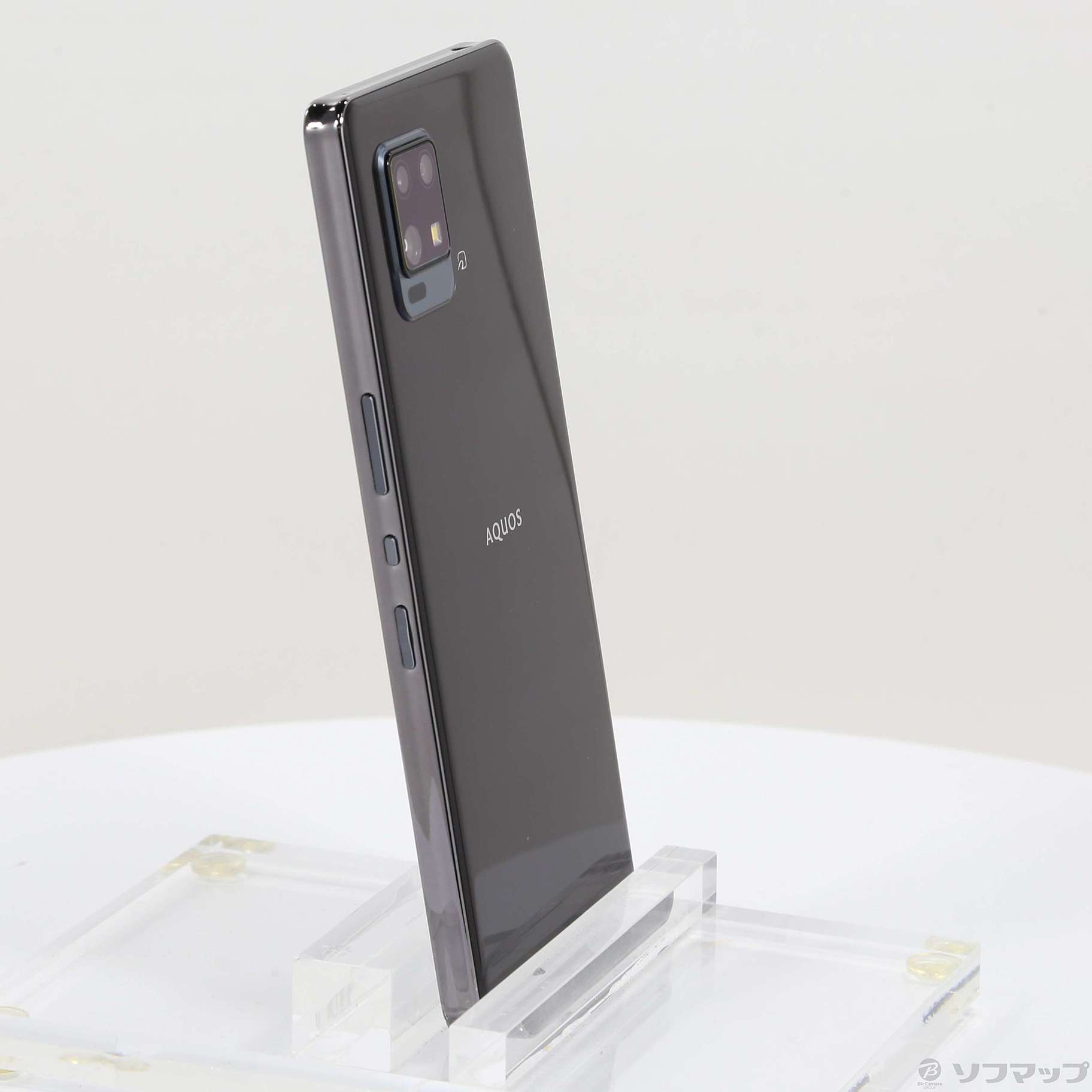 中古】AQUOS zero6 128GB ブラック A102SH SoftBank 〔ネットワーク