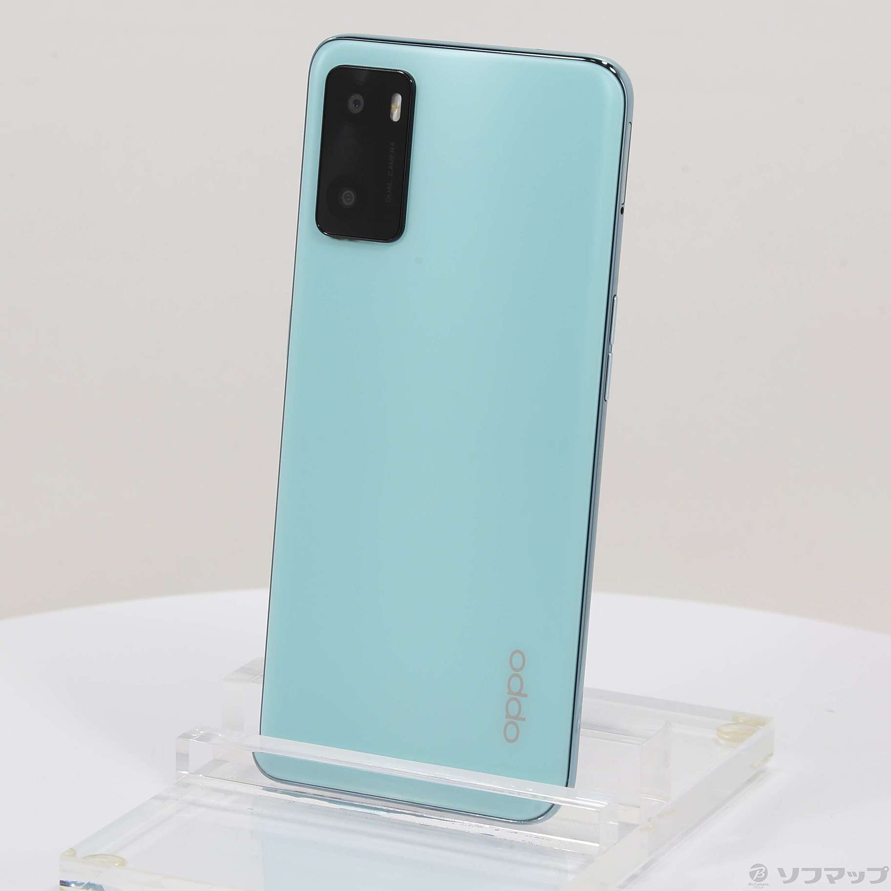 中古】OPPO A55s 5G 64GB グリーン A102OP SoftBank 〔ネットワーク