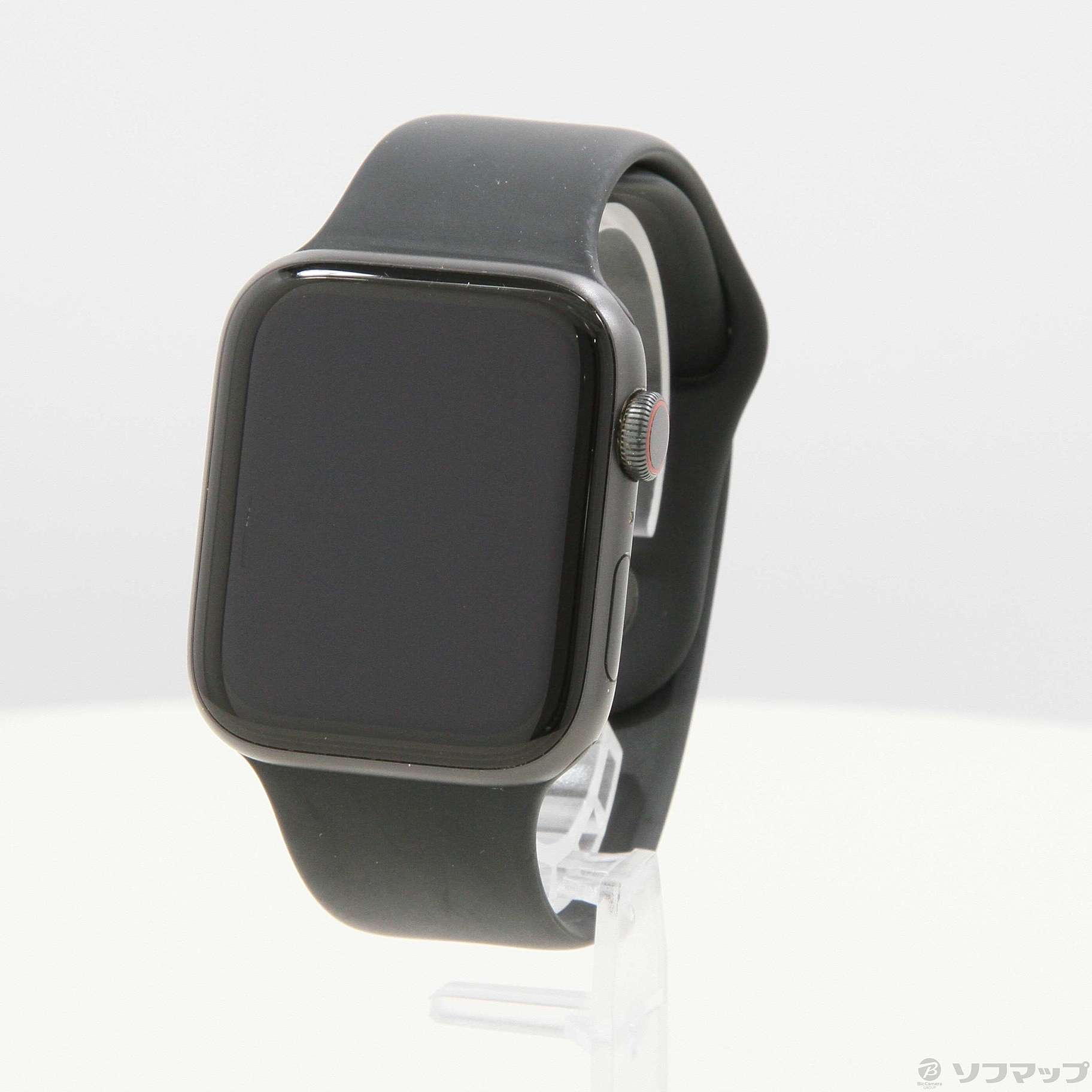 〔中古品〕 Apple Watch SE 第1世代 GPS + Cellular 44mm スペースグレイアルミニウムケース ブラックスポーツバンド
