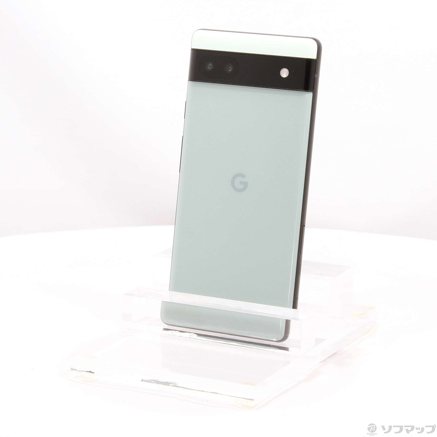 中古】Google Pixel 6a 128GB セージ GB17L auロック解除SIMフリー