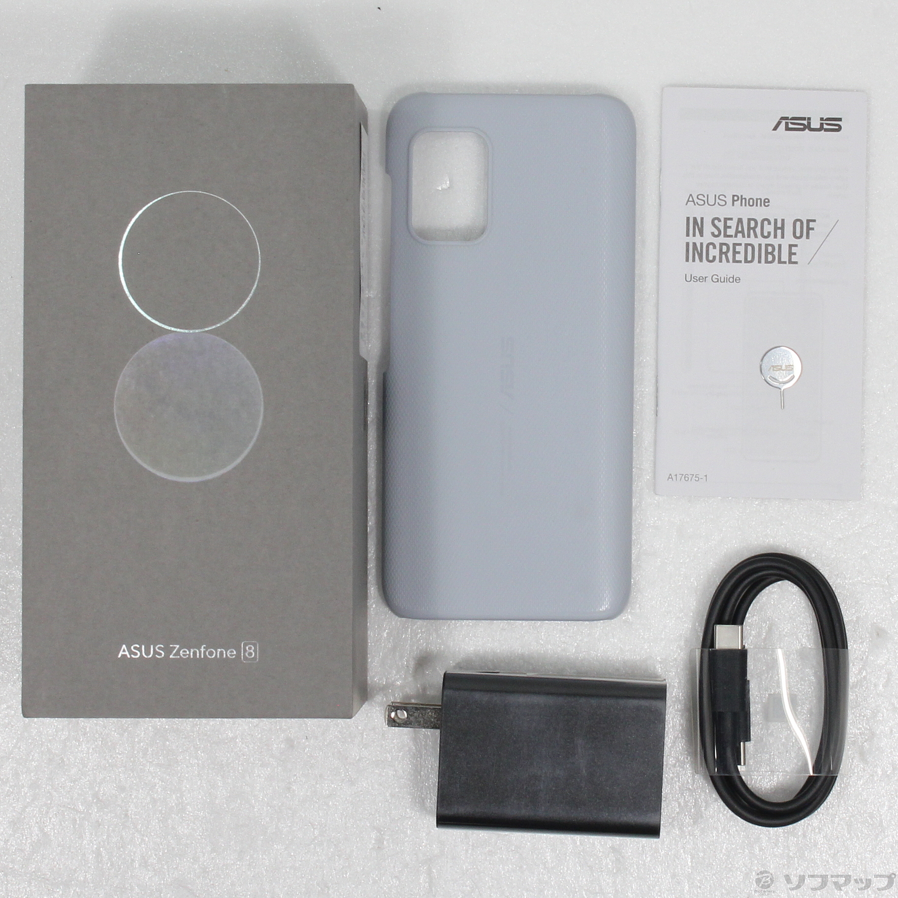 ZenFone 8 ムーンライトホワイト8GB/ 256 GB SIMフリー