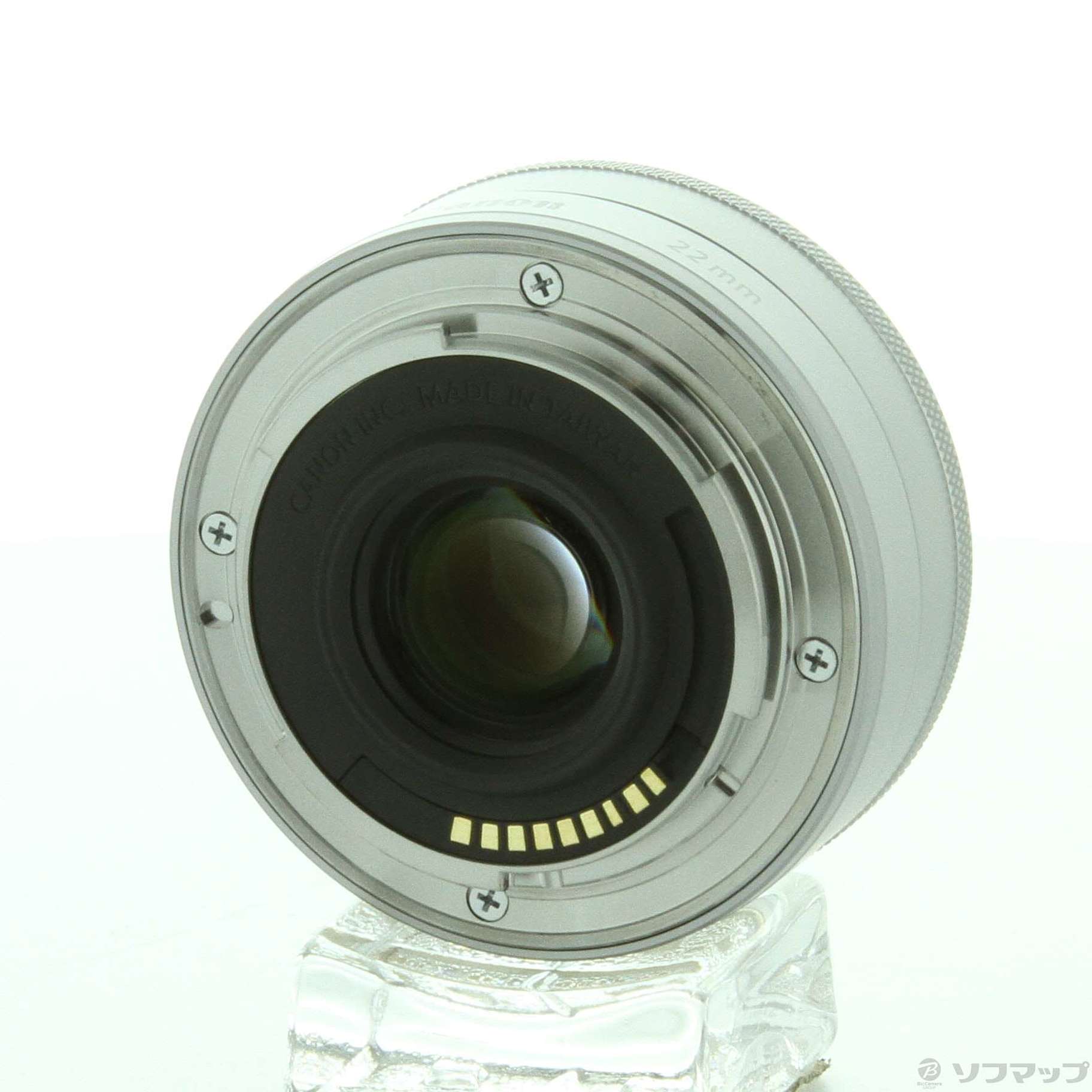 中古】EF-M 22mm F2 STM シルバー (レンズ)(CANON Mマウント