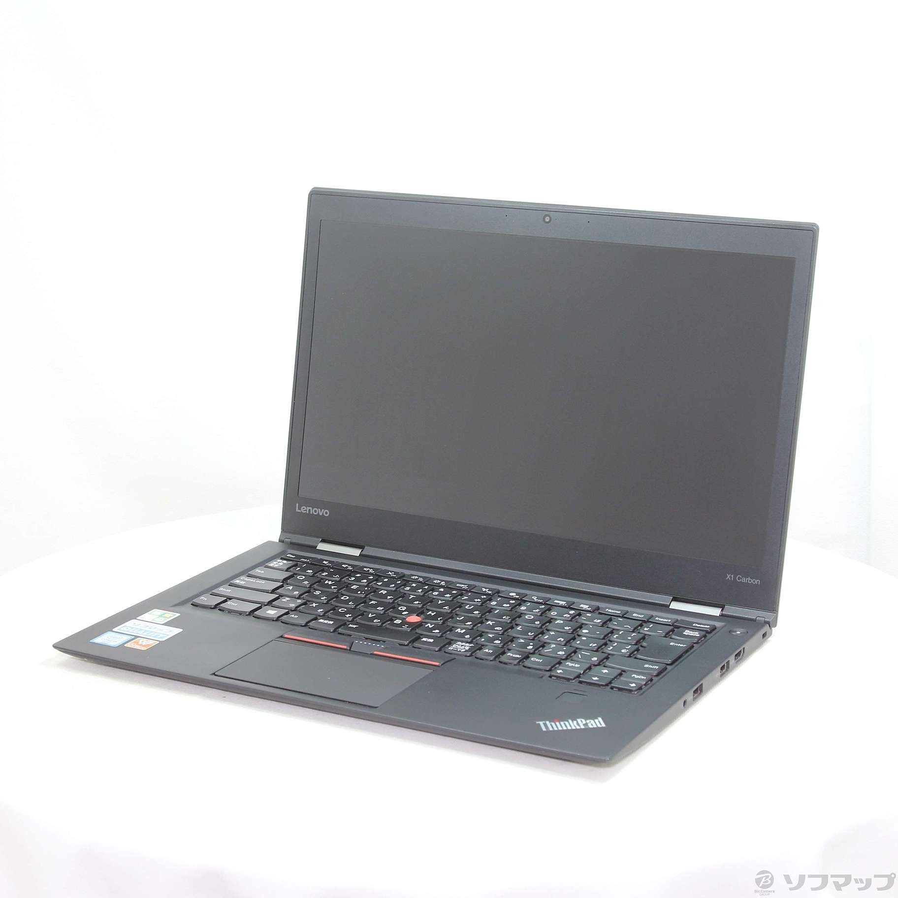 格安安心パソコン ThinkPad X1 Carbon 20FBCTO1WW 〔Windows 10〕 ［Core i5 6200U  (2.3GHz)／8GB／SSD512GB／14インチワイド］