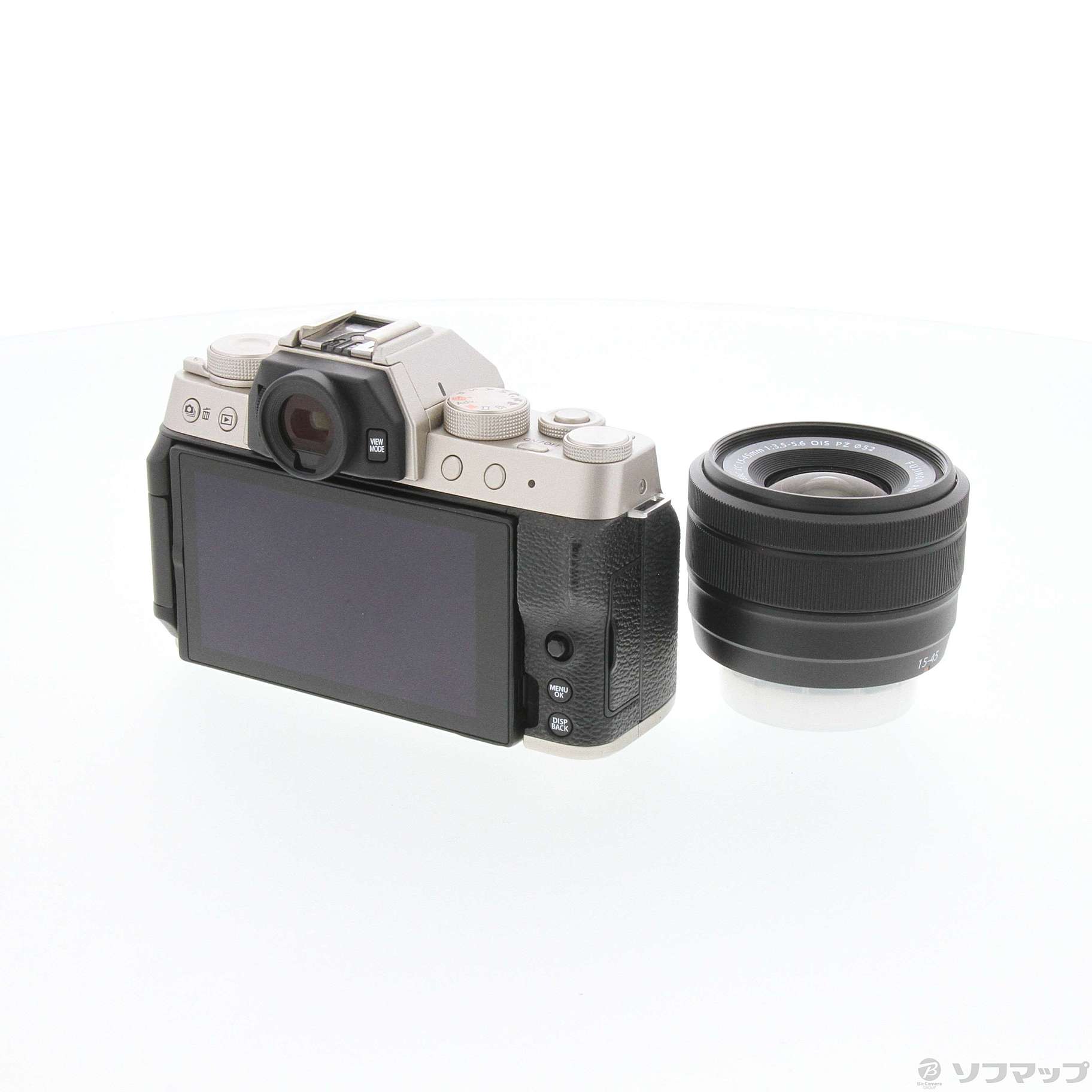 中古】FUJIFILM X-T200 X-T200LK-GI レンズキット シャンパンゴールド 