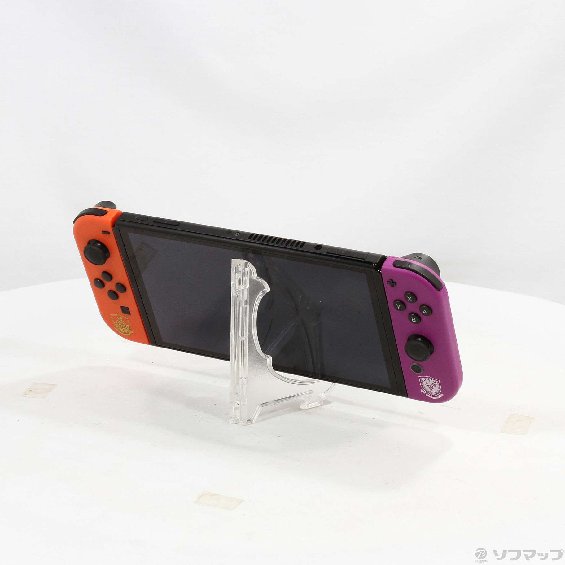 中古品〕 Nintendo Switch 有機ELモデル スカーレット・バイオレット