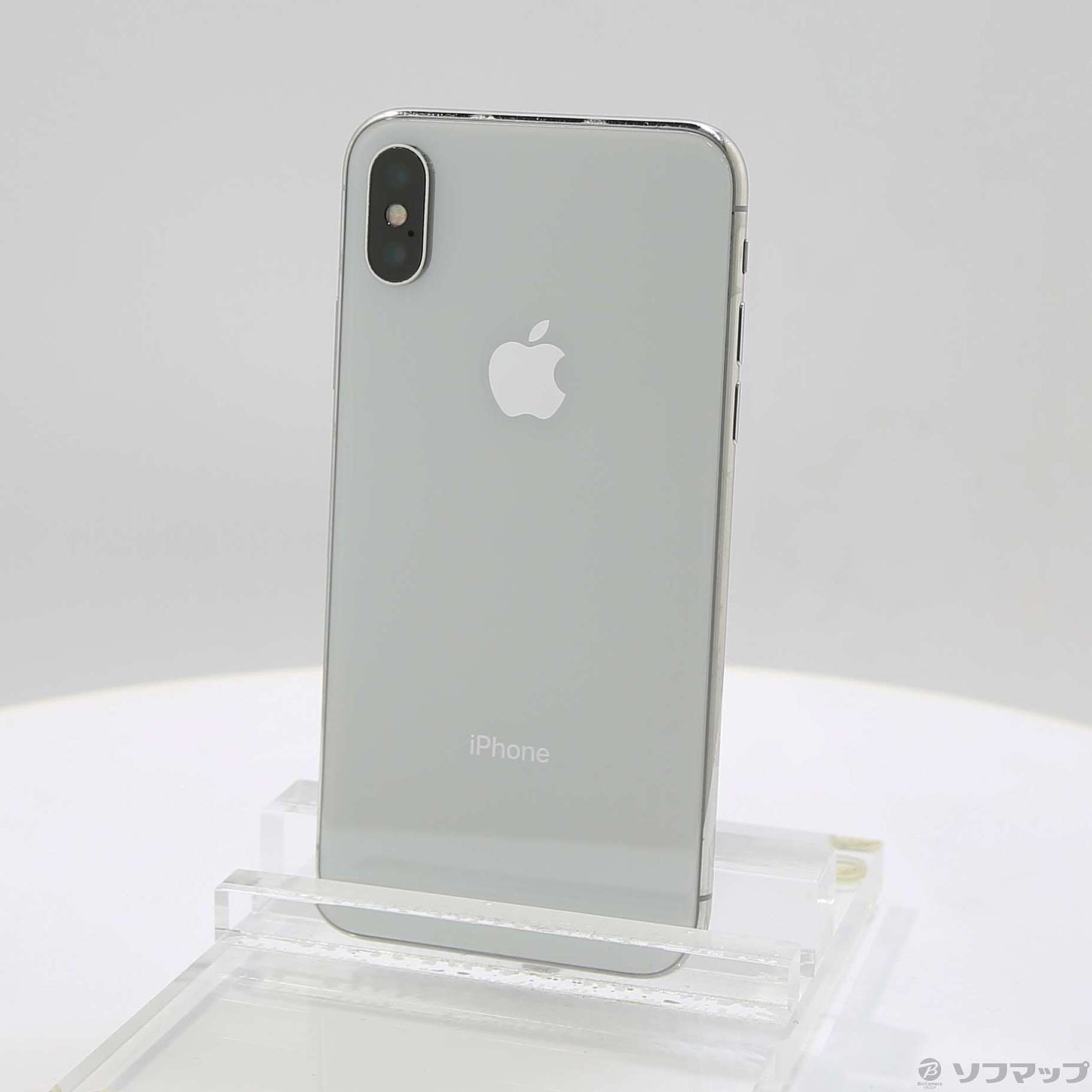 中古)Apple iPhoneX 256GB シルバー MQC22J/A SIMフリー(262-ud)の通販