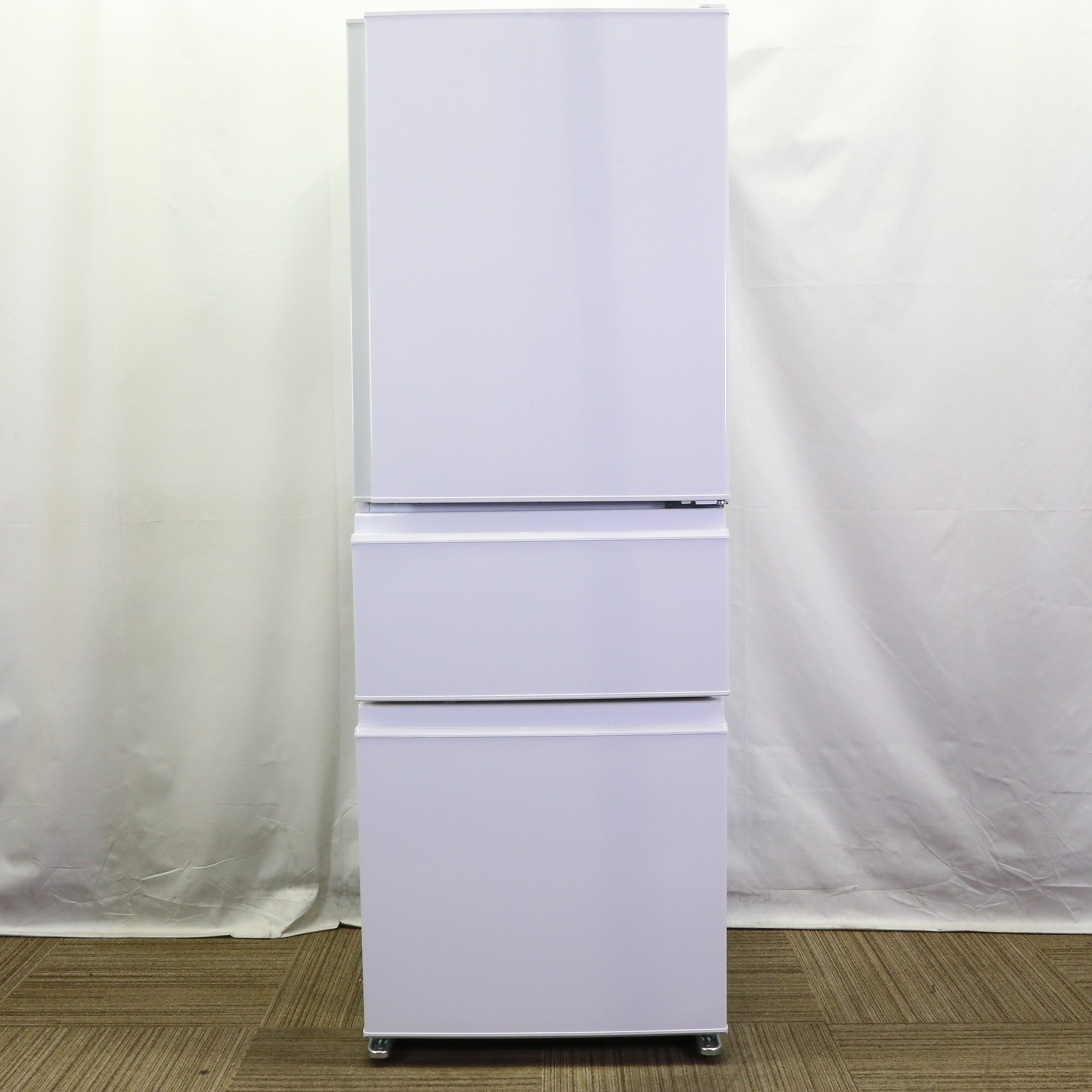 中古】〔展示品〕 冷蔵庫 ホワイト MR-C33H-W ［幅60cm ／330L ／3ドア 
