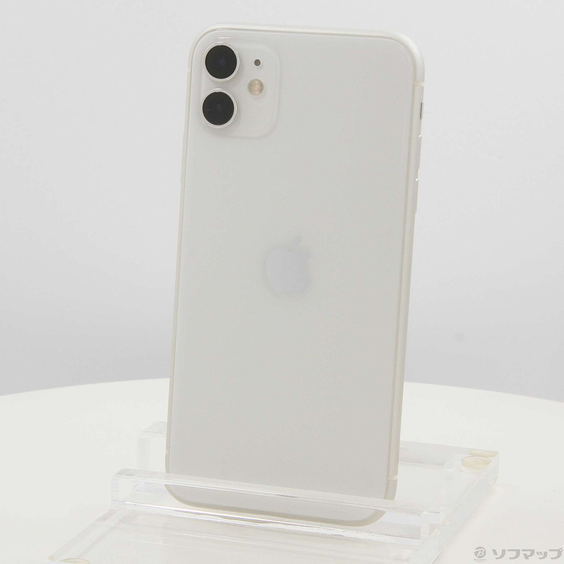 中古】iPhone11 64GB ホワイト MWLU2J／A SoftBank [2133050026503
