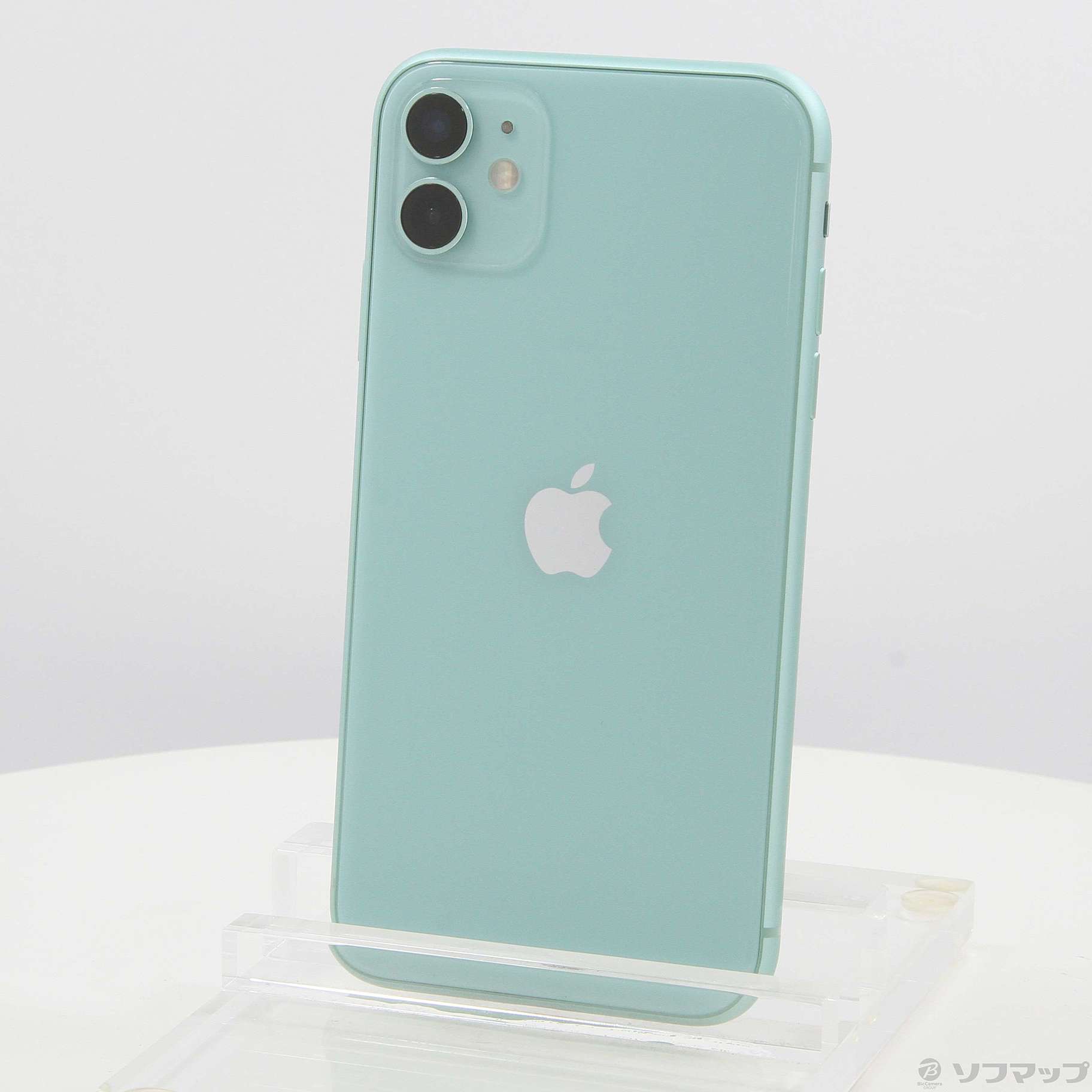 中古】iPhone11 128GB グリーン MHDN3J／A SIMフリー [2133050035215