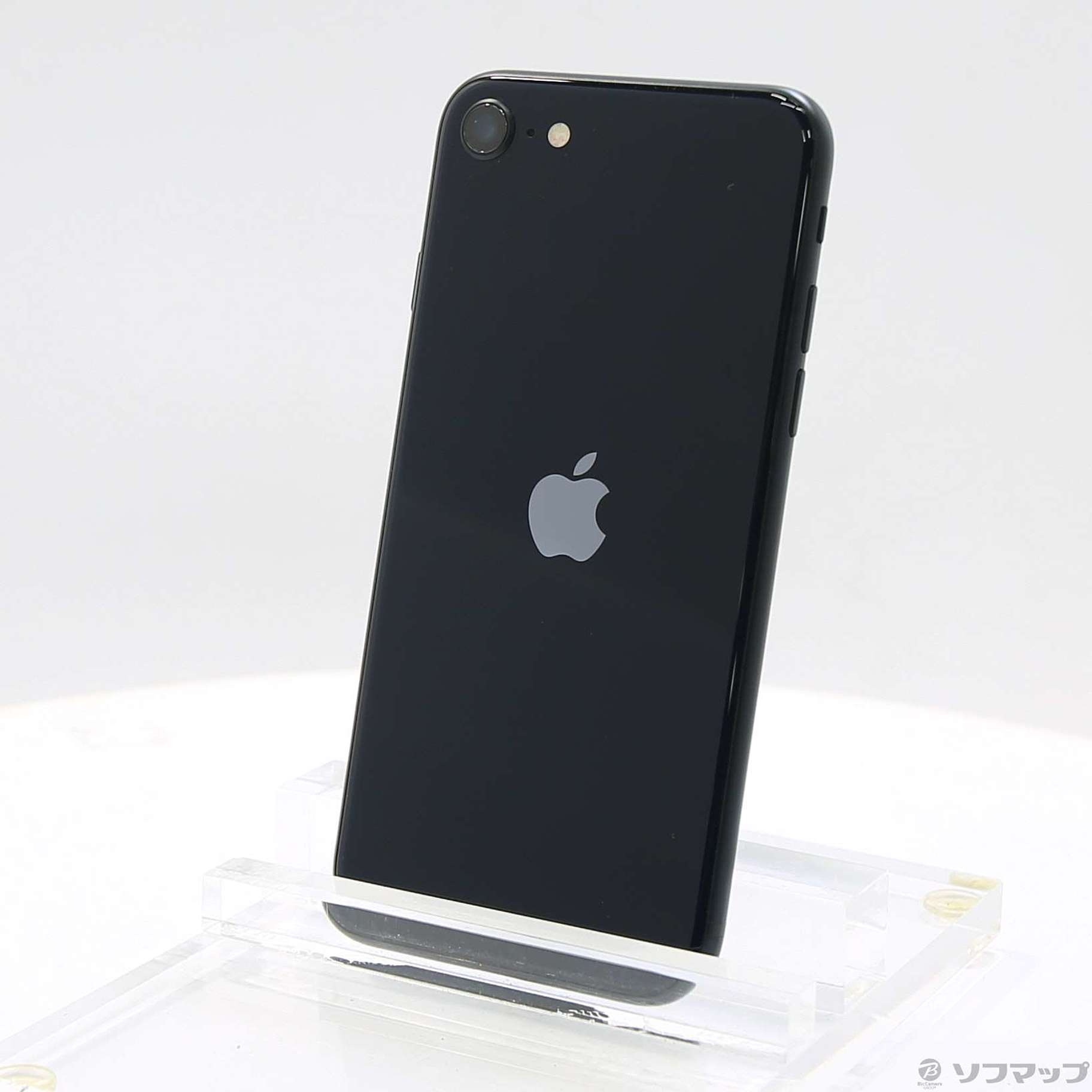 中古】iPhone SE 第3世代 256GB ミッドナイト MMYJ3J／A SIMフリー