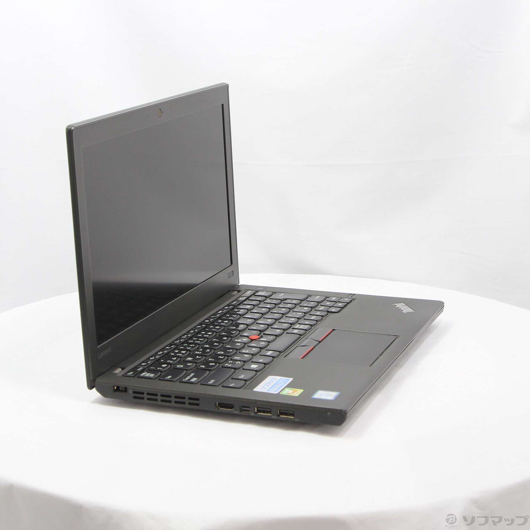 〔中古品〕 ThinkPad X260 20F60032JP ブラック ［Core i7 6600U  (2.6GHz)／4GB／HDD500GB／12.5インチワイド］