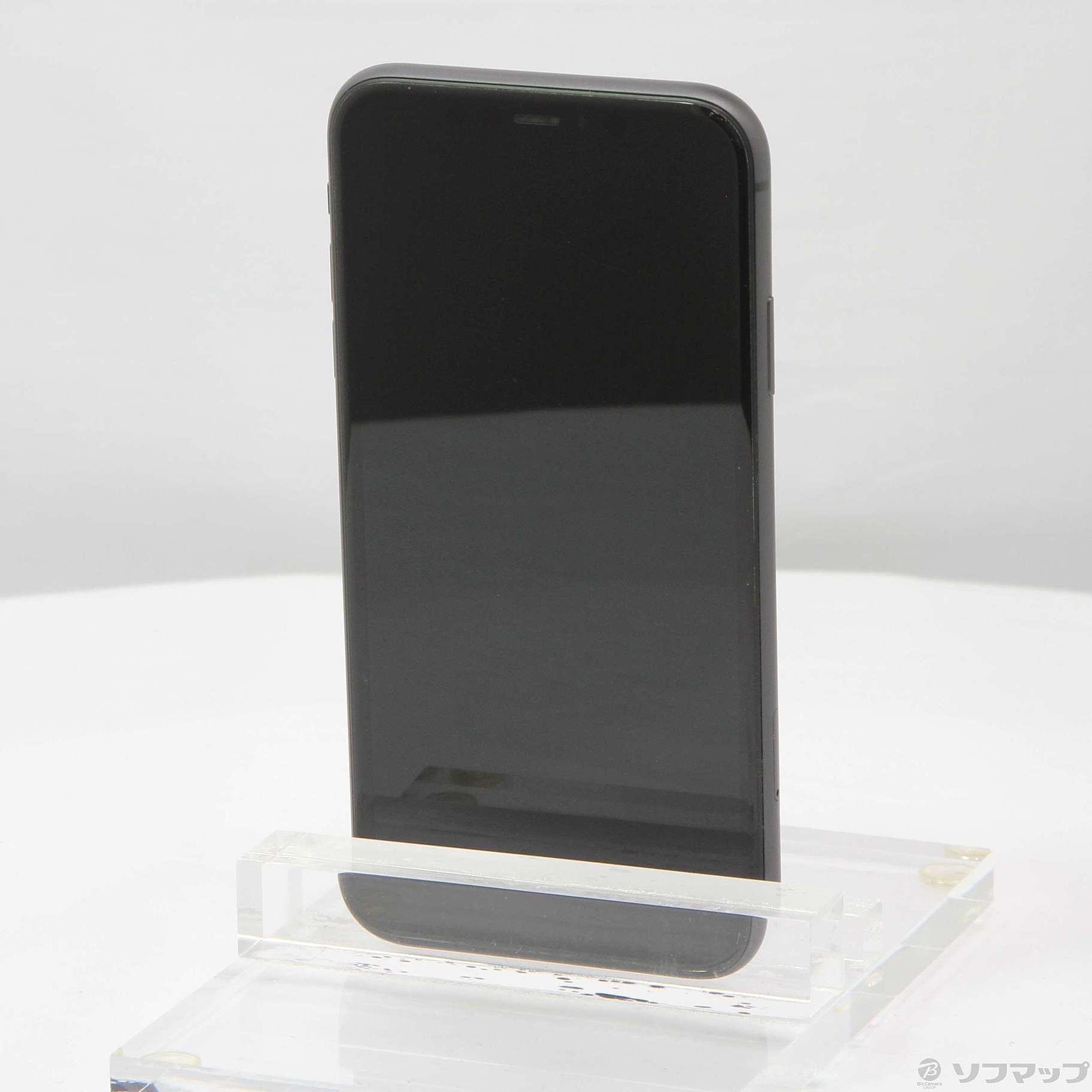 中古】iPhone11 64GB ブラック MWLT2J／A SIMフリー [2133050042336