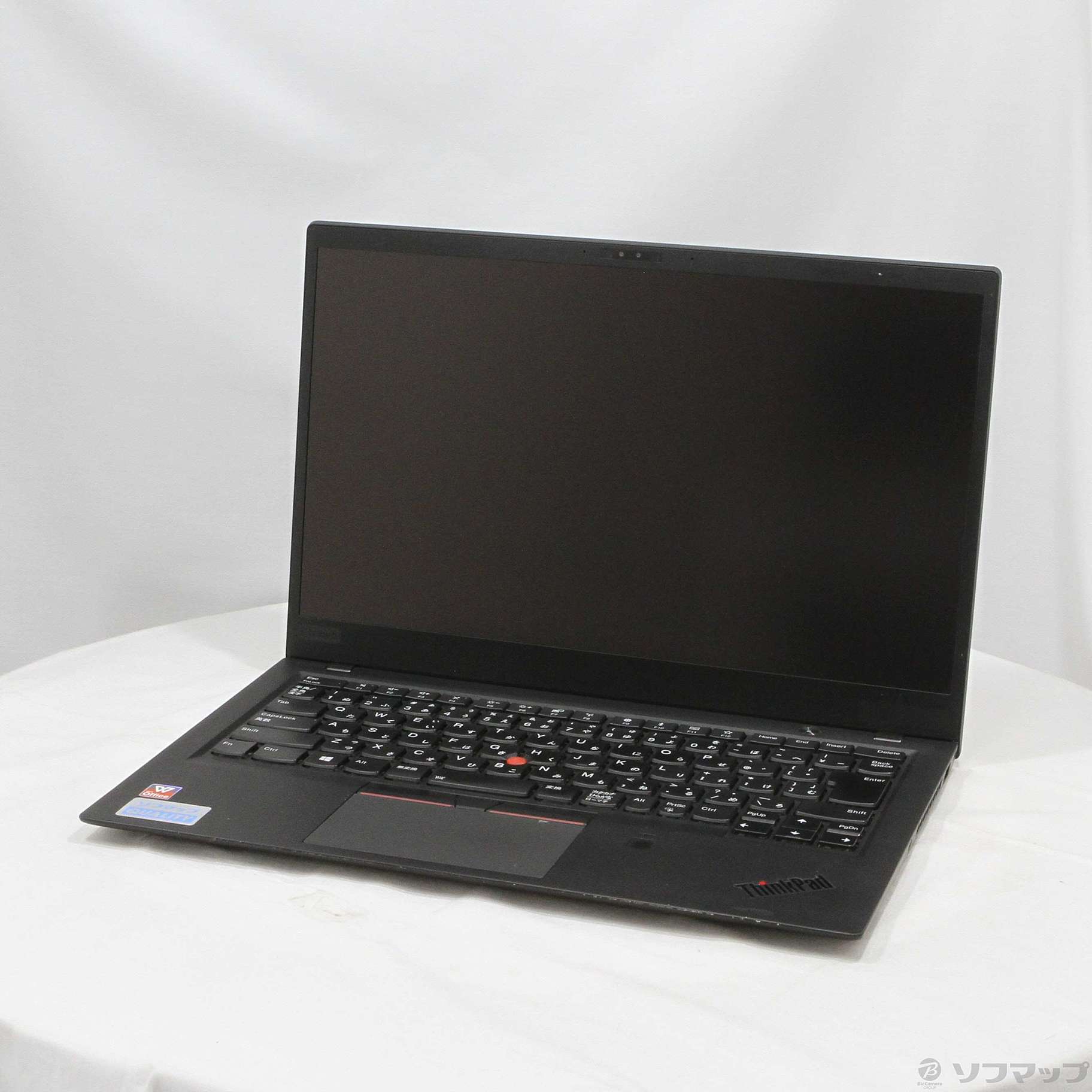 〔中古品〕 ThinkPad X1 Carbon Gen 6 20KG-S9X000 ［Core i5 8250U  (1.6GHz)／8GB／SSD128GB／14インチワイド］