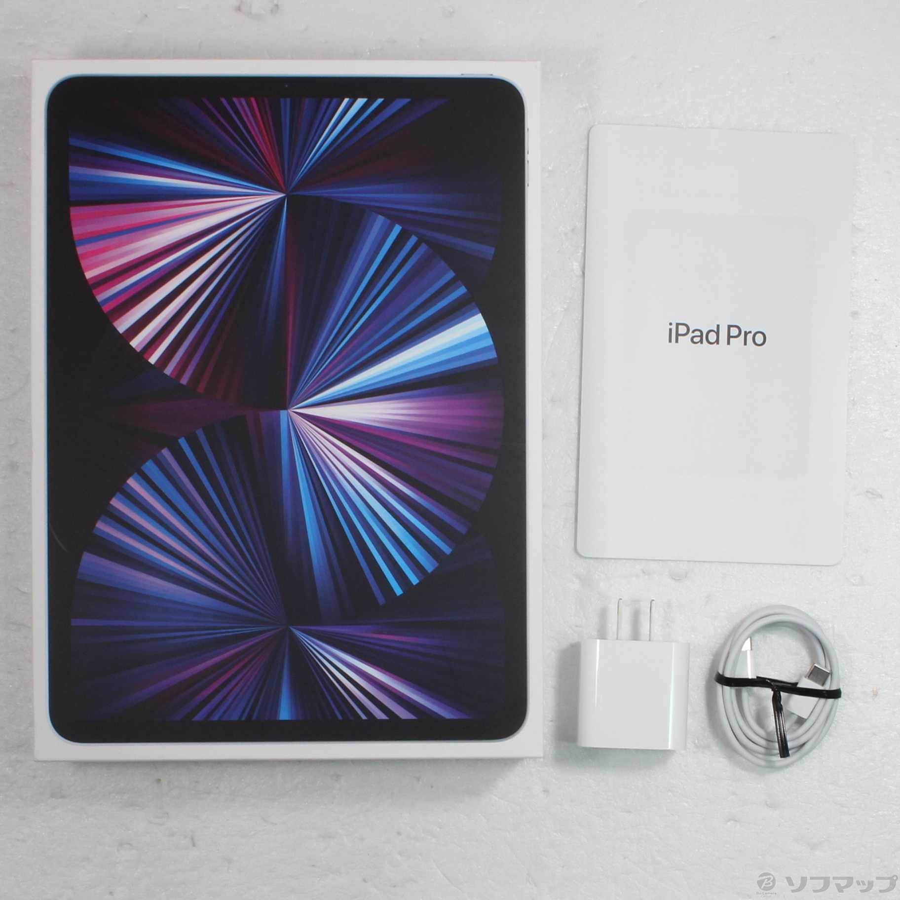 中古】iPad Pro 11インチ 第3世代 128GB シルバー MHQT3J／A Wi-Fi 