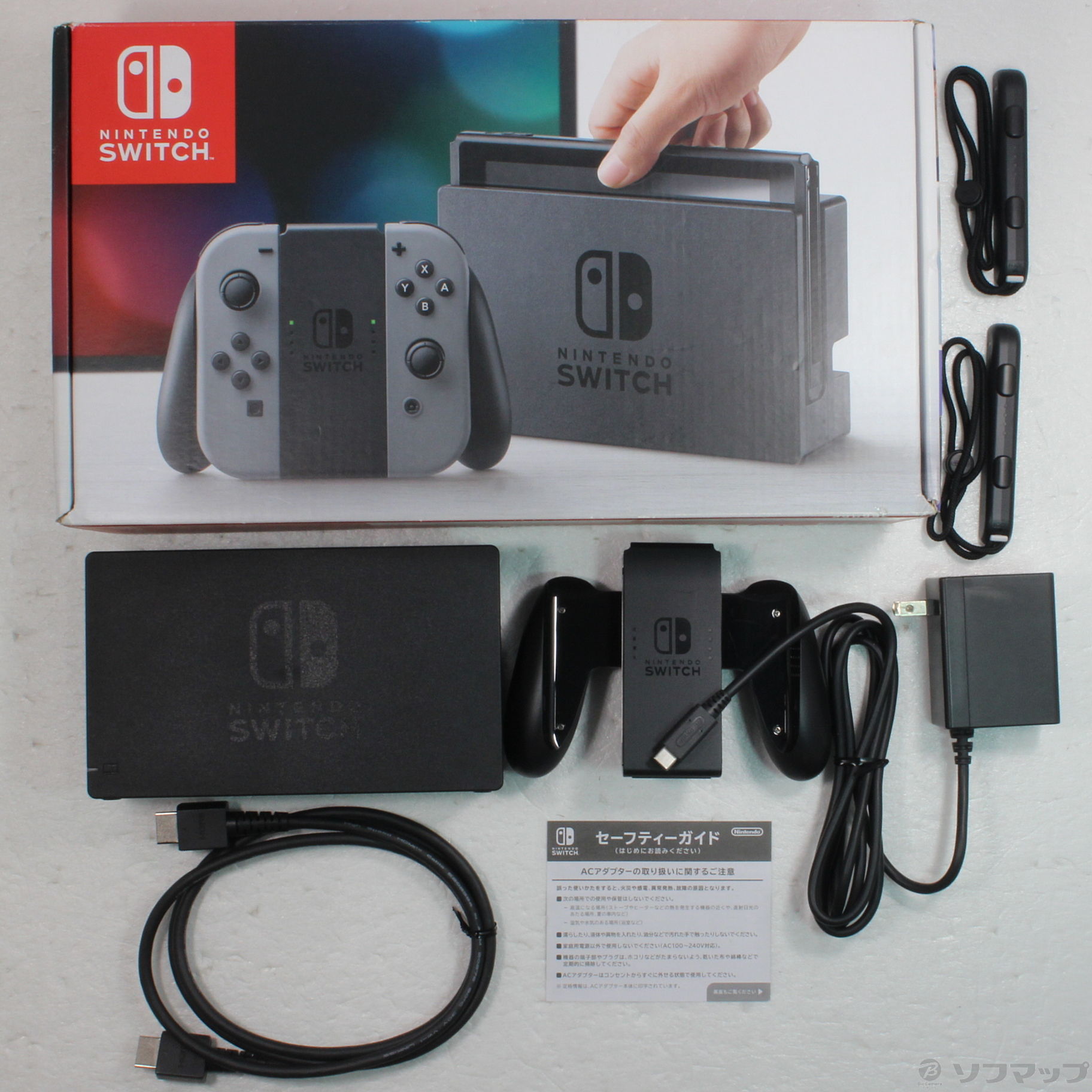 中古品〕 Nintendo Switch Joy-Con (L) ／ (R) グレー｜の通販はアキバ