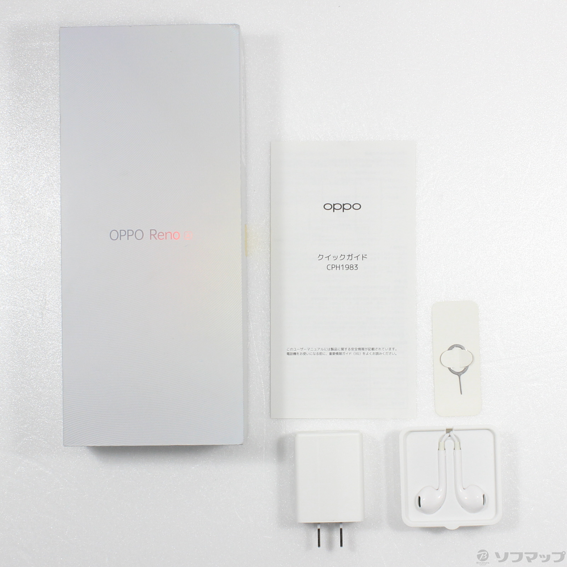 中古】OPPO Reno A 128GB ブルー CPH1983 SIMフリー [2133050050652