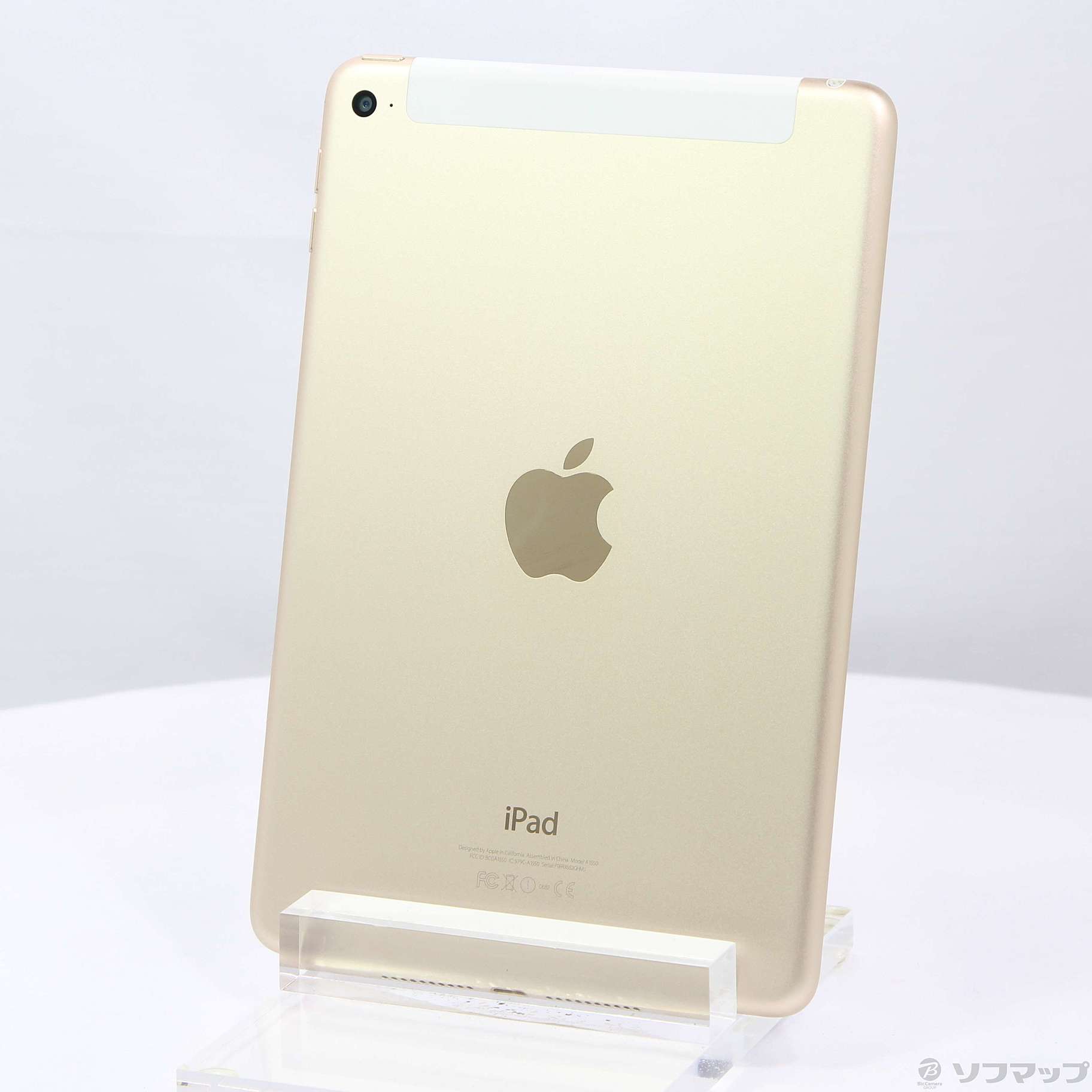 iPad mini 4 16G SIMフリー ゴールドタブレット