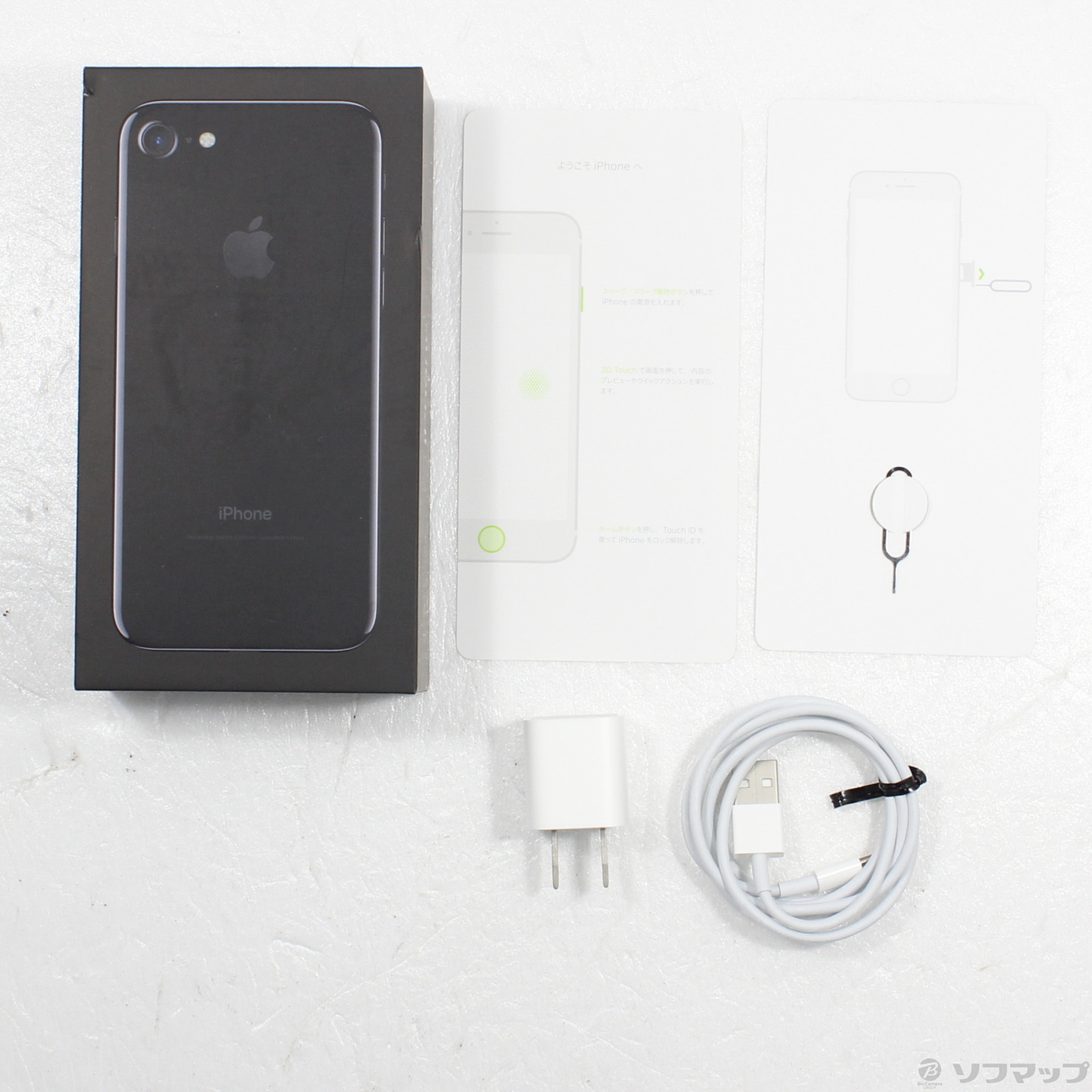 中古】iPhone7 256GB ジェットブラック MNCV2J／A SIMフリー [2133050052663] - リコレ！|ビックカメラグループ  ソフマップの中古通販サイト