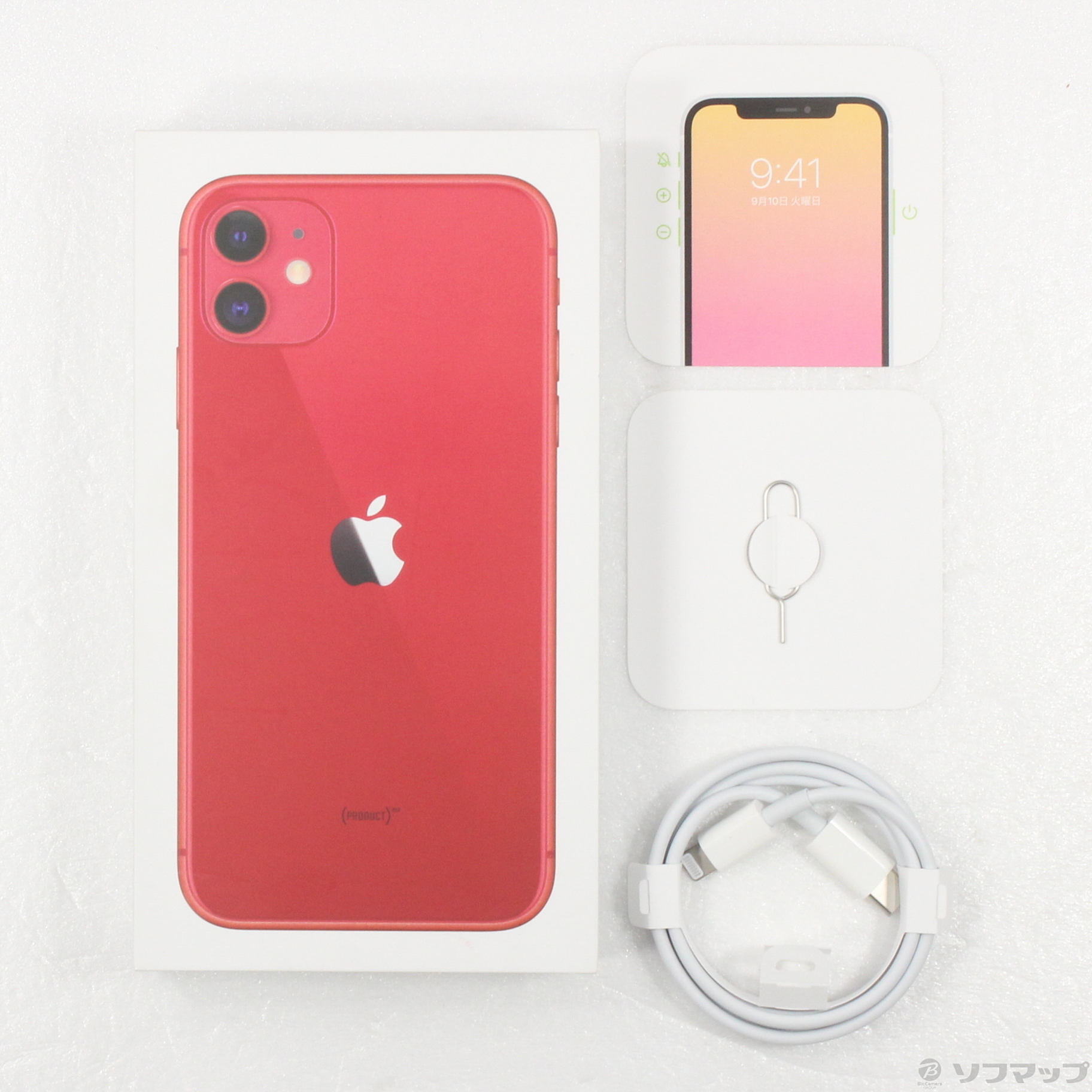 iPhone11 128GB プロダクトレッド MHDK3J／A SIMフリー