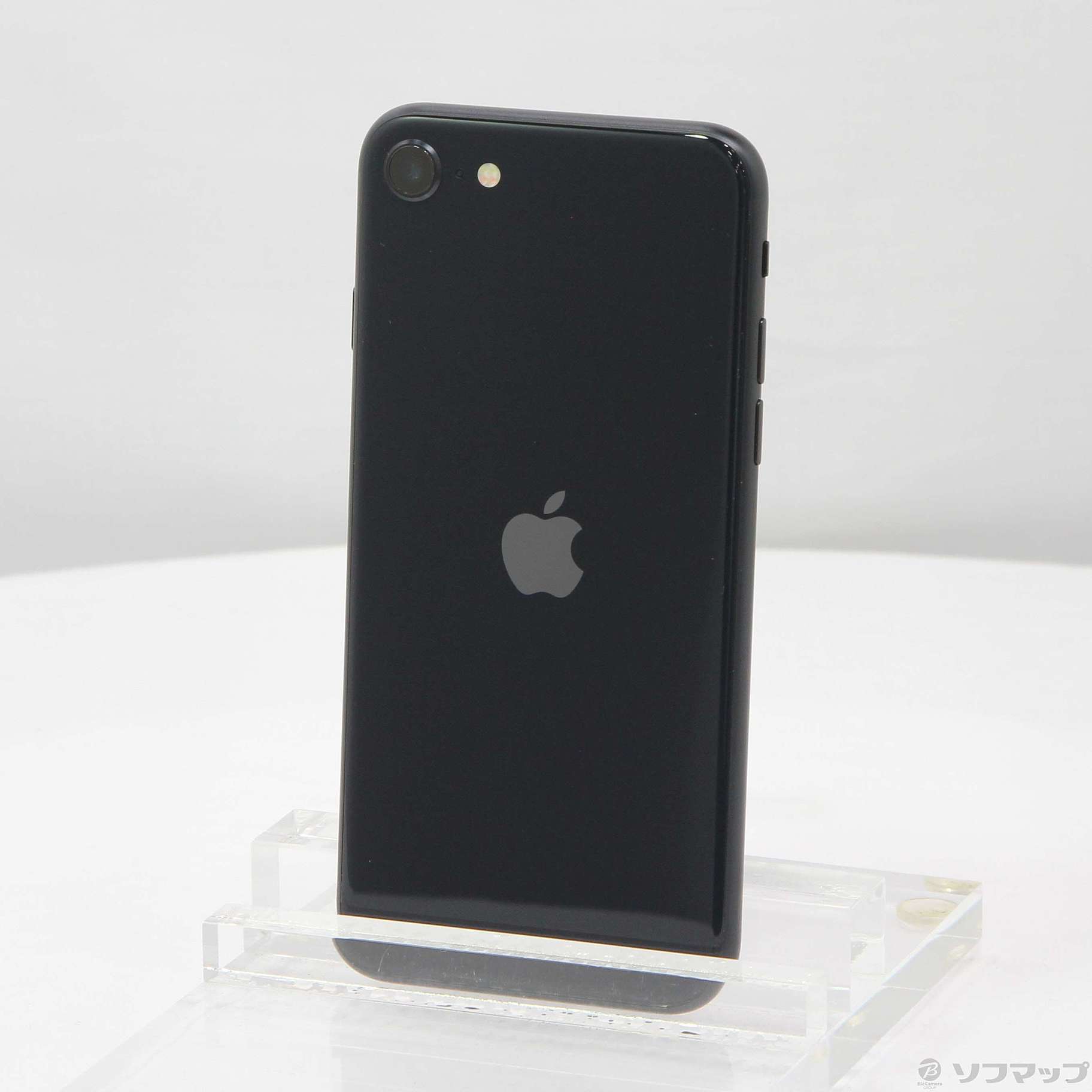 中古】iPhone SE 第3世代 64GB ミッドナイト MMYC3J／A SIMフリー