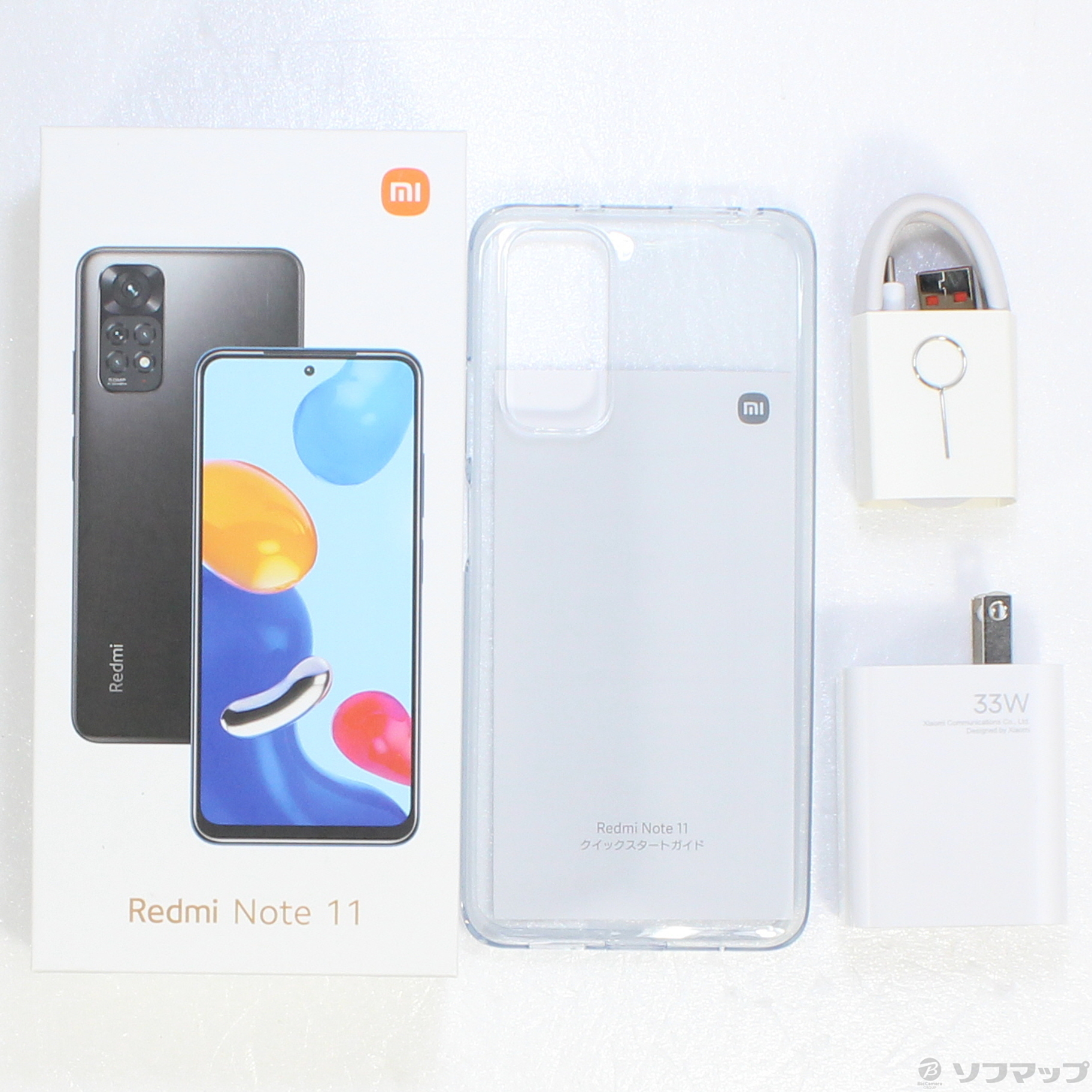 中古】Redmi Note 11 64GB グラファイトグレー 2201117TL SIMフリー