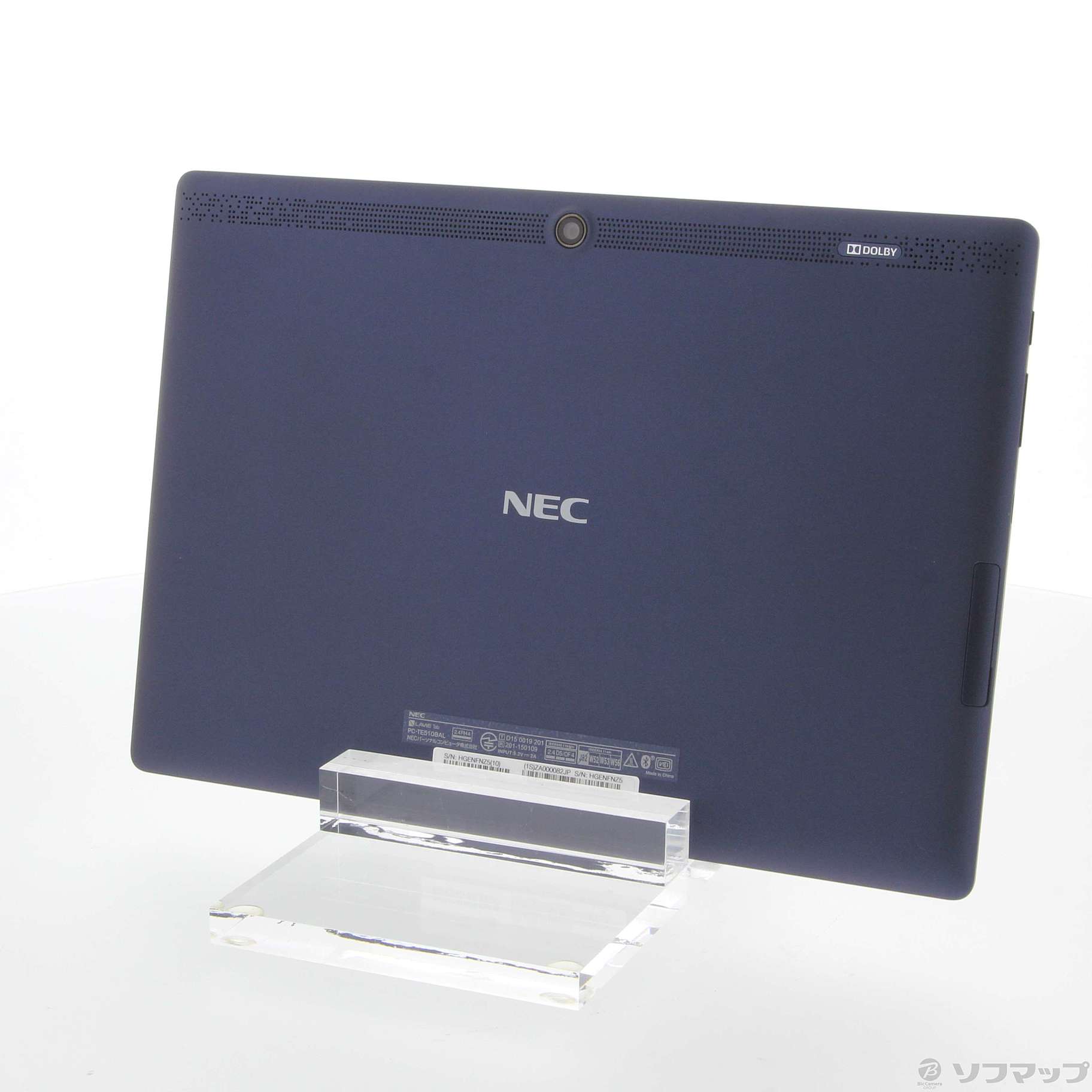 中古品LaVie Tab E TE510/BAL 16GB海军蓝PC-TE510BAL Wi-Fi|no邮购是
