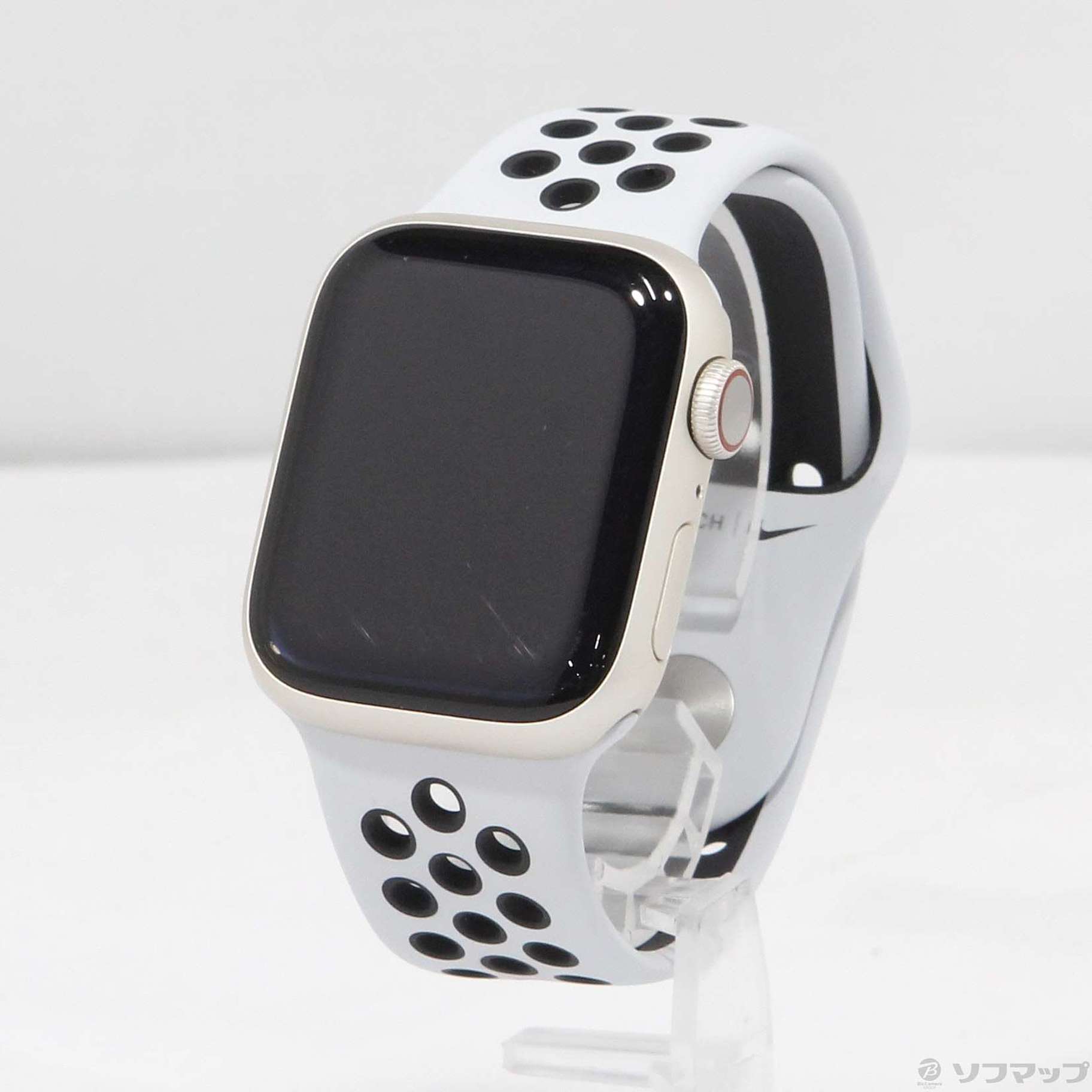 中古】Apple Watch Series 7 Nike GPS + Cellular 41mm スターライト ...