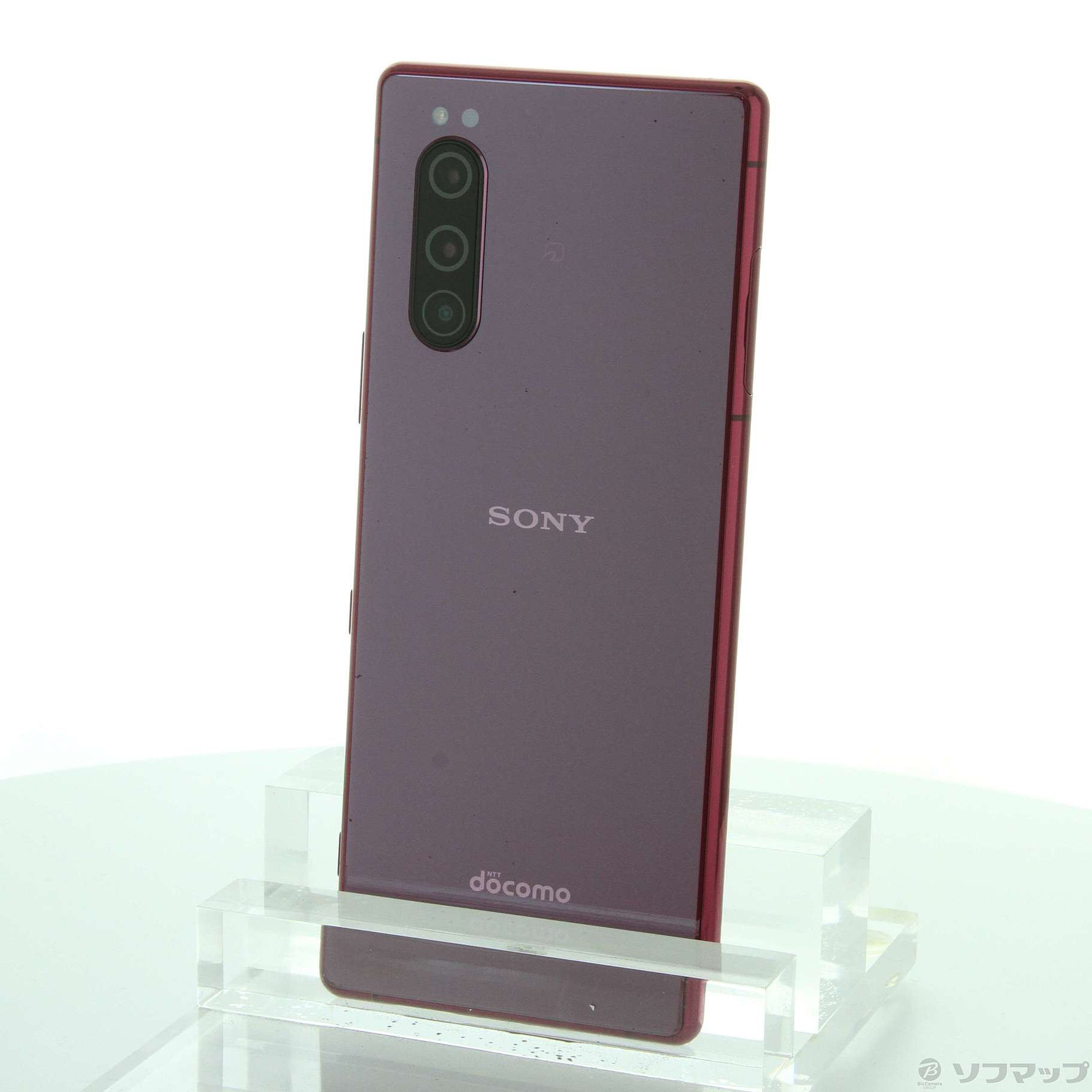 Xperia 5 64GB レッド SO-01M docomoロック解除SIMフリー