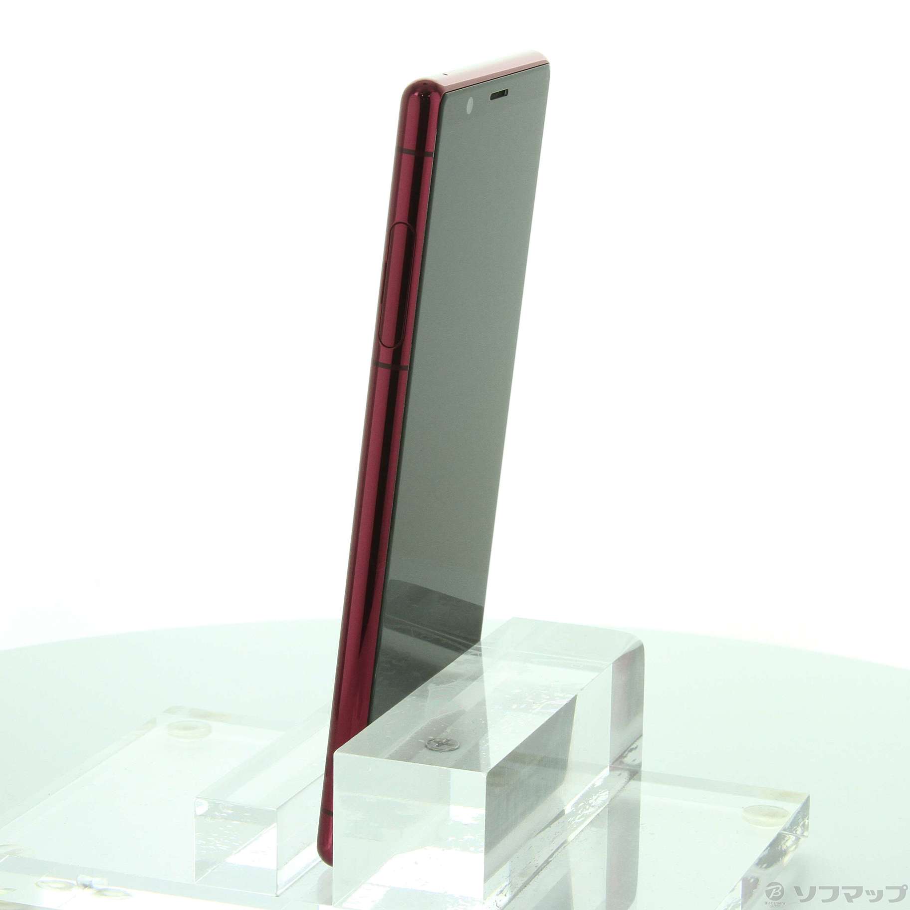 中古】Xperia 5 64GB レッド SO-01M docomoロック解除SIMフリー