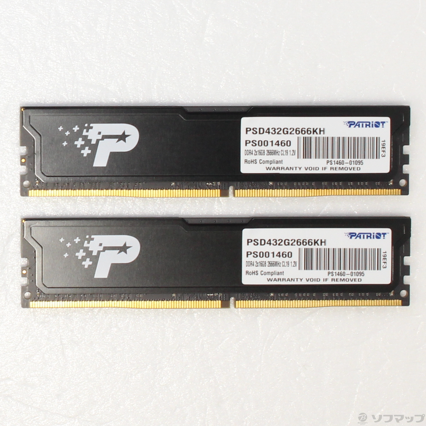 【中古】PSD432G2666KH 32GB 16GB×2枚組 [2133050074924] - リコレ！|ビックカメラグループ ソフマップ ...